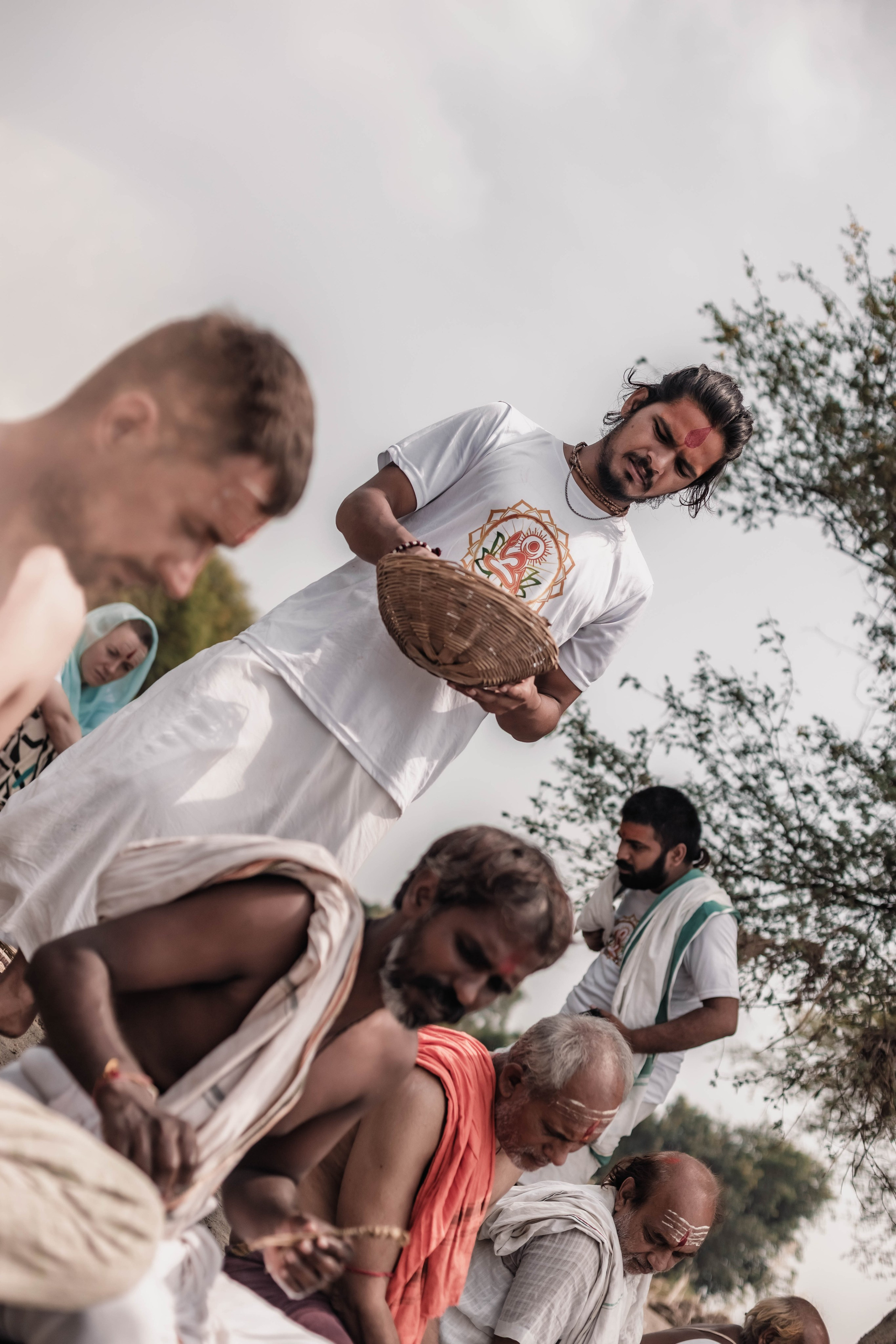 Pitri Paksha yagyas & poojas Devraha Baba ji ashram. Mariam Bagdasaryan