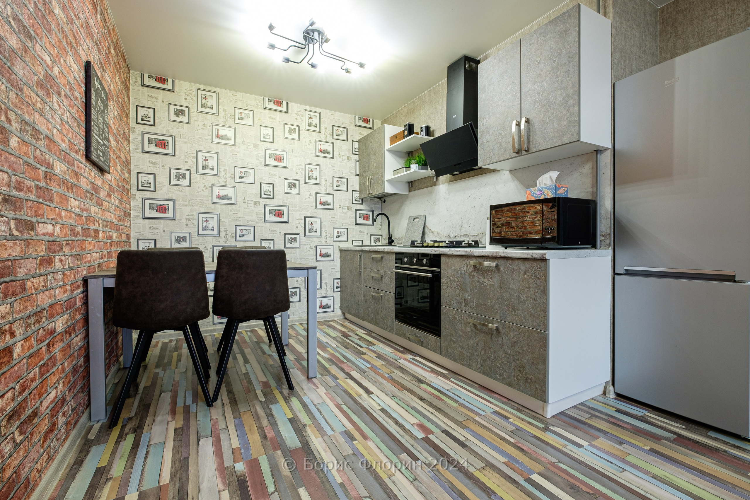 Интерьерная  фотография современной квартиры в Рязани