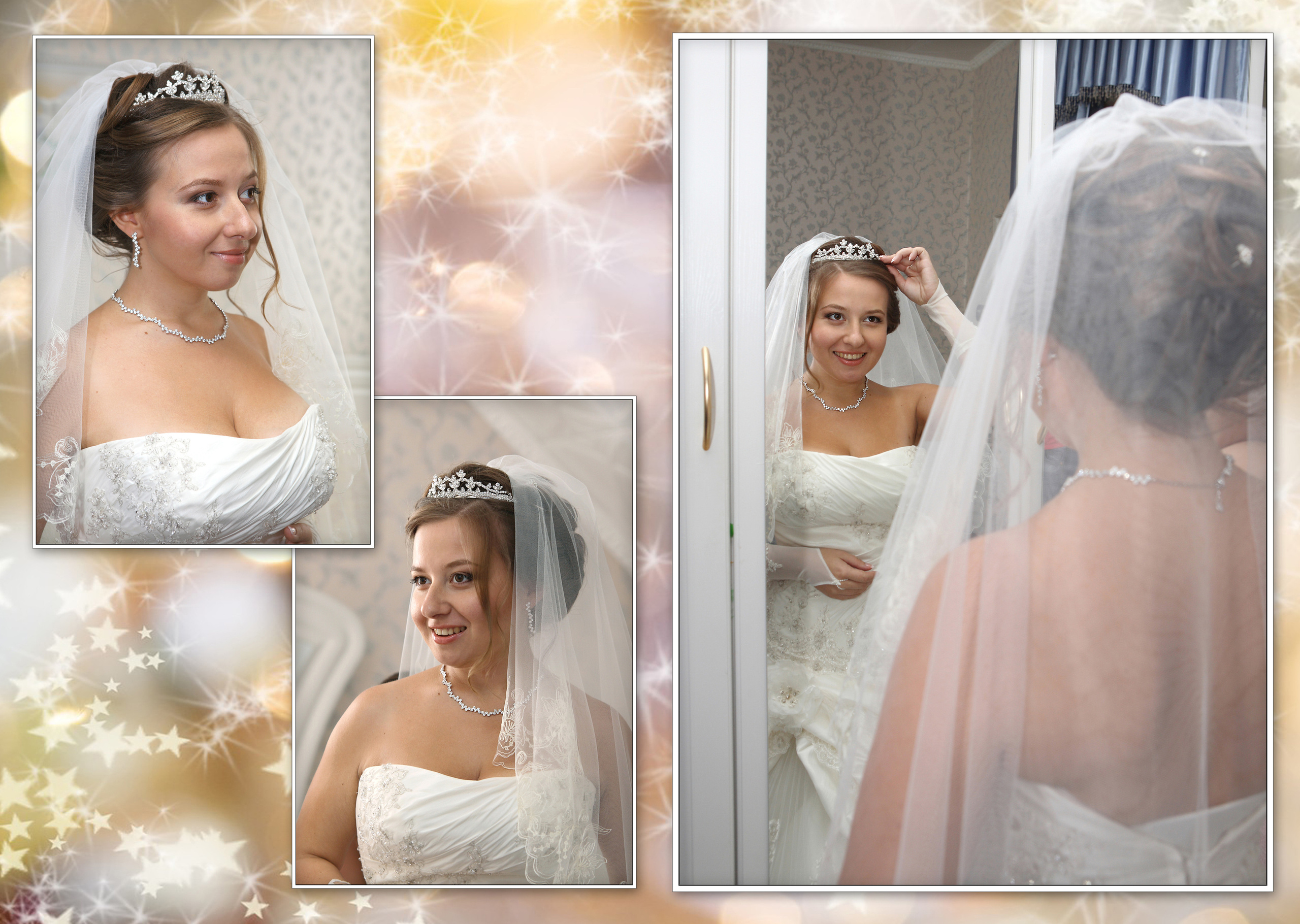 Свадебная фотокнига Елизаветы и Даниила. Свадебный и семейный фотограф в Форосе, г. Ялта Виктор Рябиченко