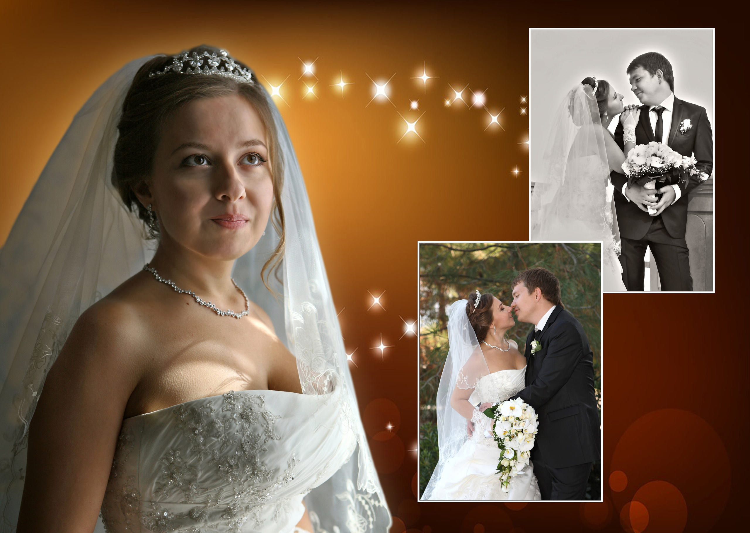 Свадебная фотокнига Елизаветы и Даниила. Свадебный и семейный фотограф в Форосе, г. Ялта Виктор Рябиченко