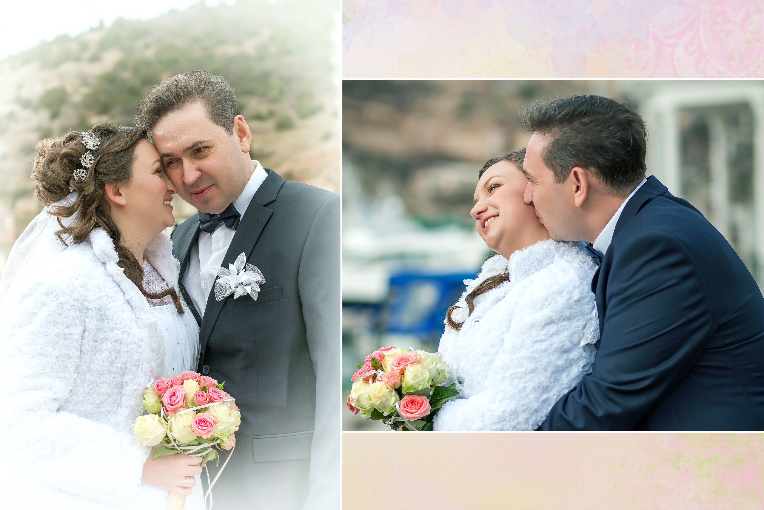 Свадебная фотокнига Дмитрия и Марины. Свадебный и семейный фотограф в Форосе, г. Ялта Виктор Рябиченко