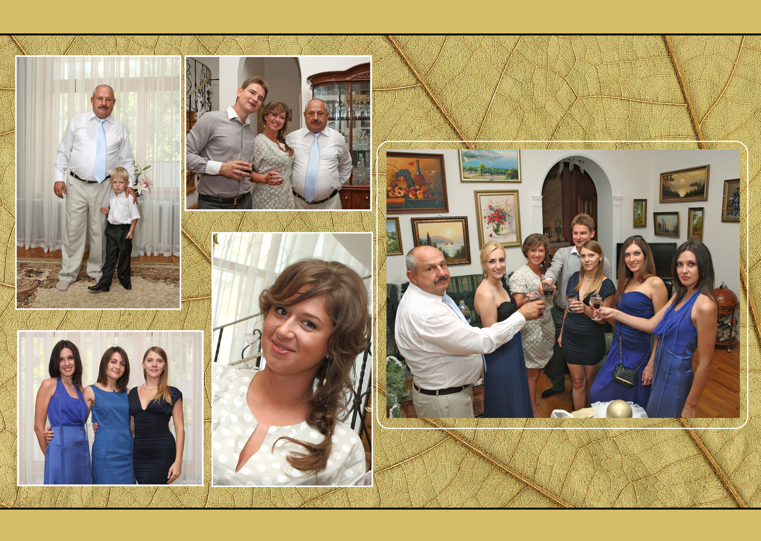 Свадебная фотокнига Елизаветы и Даниила. Свадебный и семейный фотограф в Форосе, г. Ялта Виктор Рябиченко