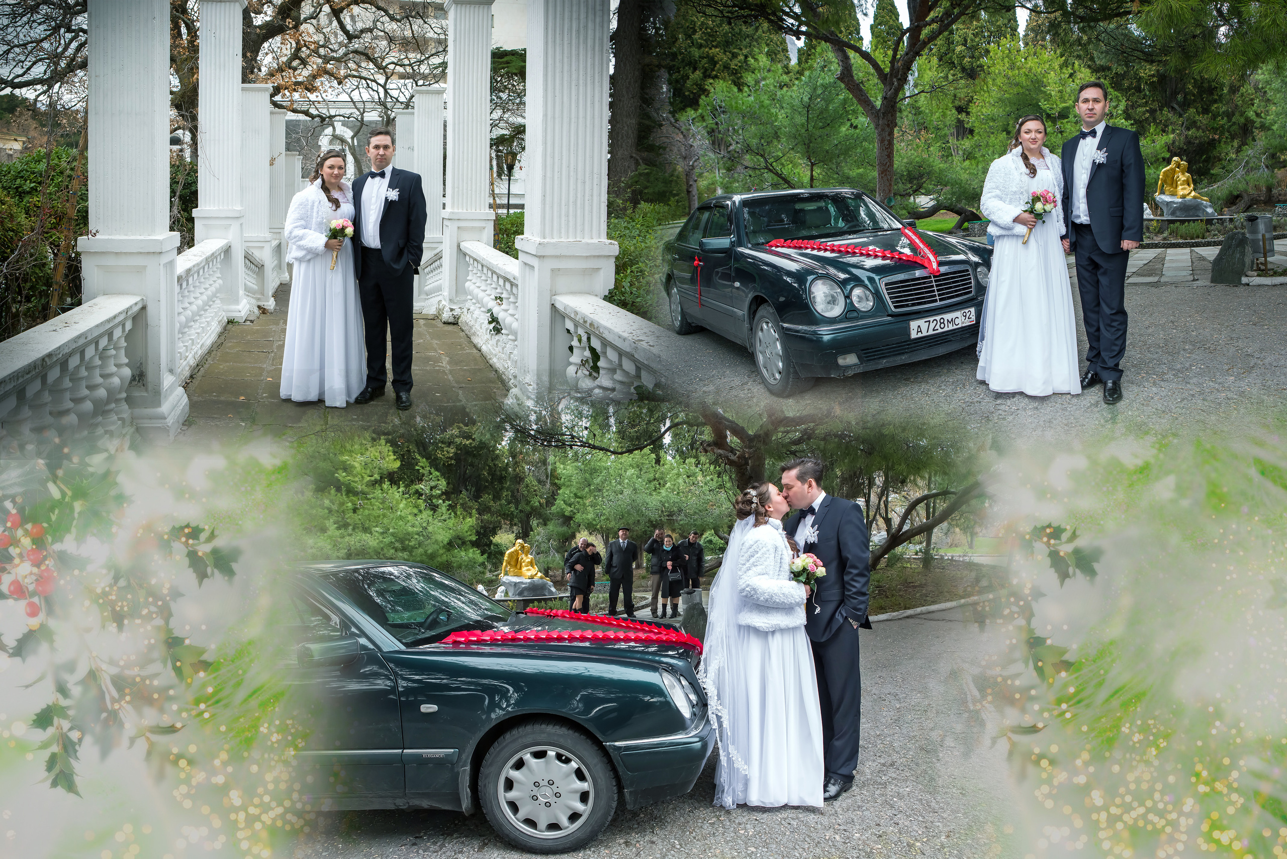 Свадебная фотокнига Дмитрия и Марины. Свадебный и семейный фотограф в Форосе, г. Ялта Виктор Рябиченко