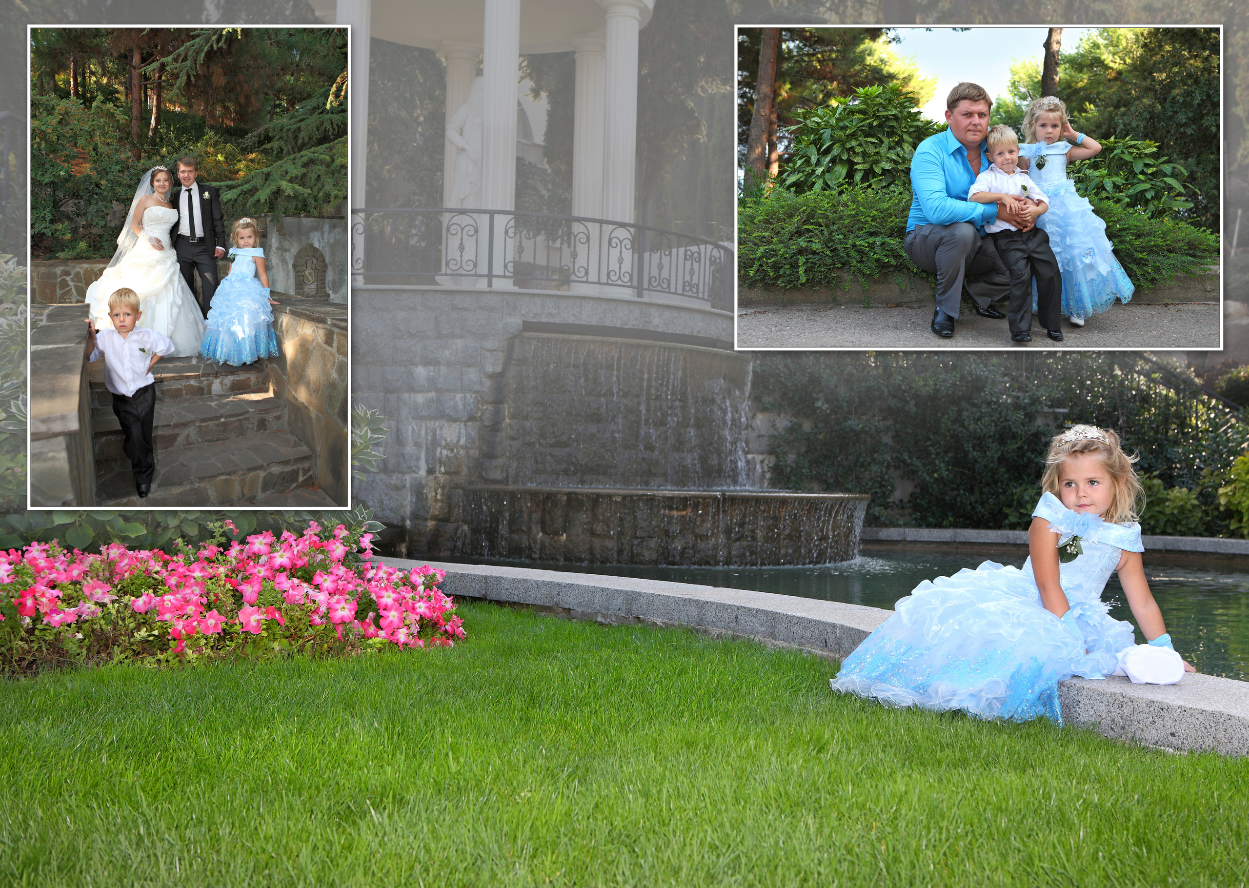 Свадебная фотокнига Елизаветы и Даниила. Свадебный и семейный фотограф в Форосе, г. Ялта Виктор Рябиченко