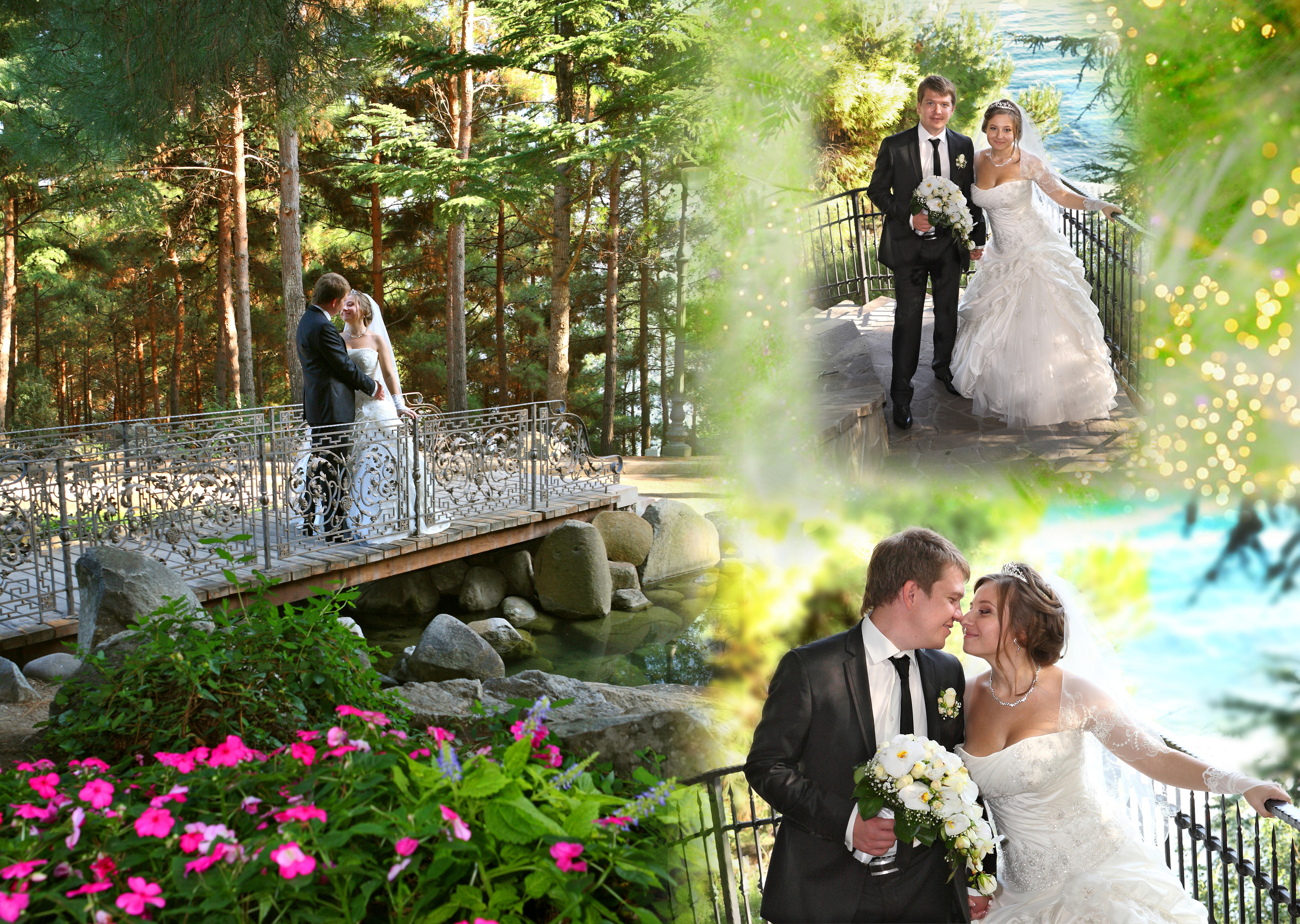 Свадебная фотокнига Елизаветы и Даниила. Свадебный и семейный фотограф в Форосе, г. Ялта Виктор Рябиченко