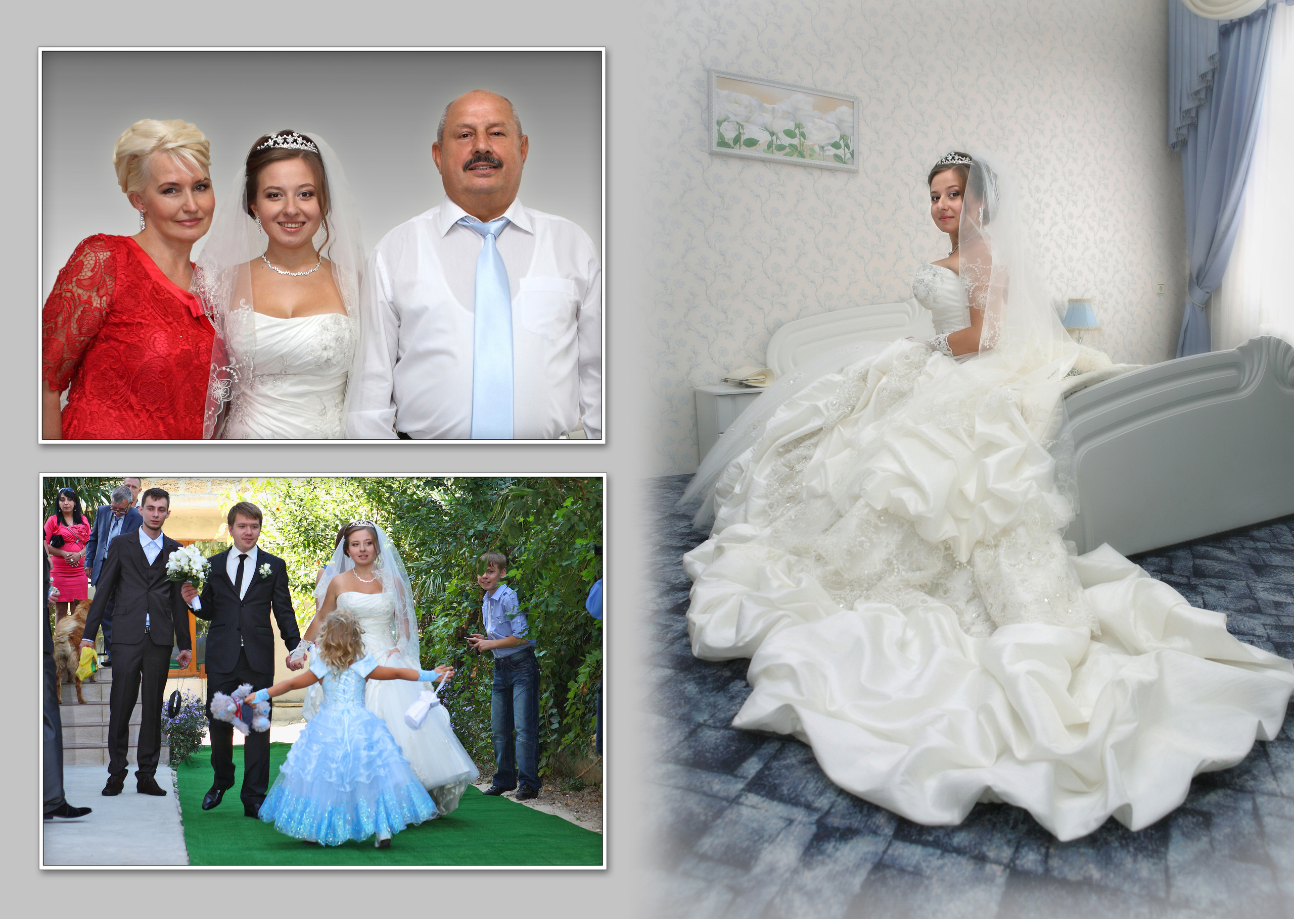 Свадебная фотокнига Елизаветы и Даниила. Свадебный и семейный фотограф в Форосе, г. Ялта Виктор Рябиченко