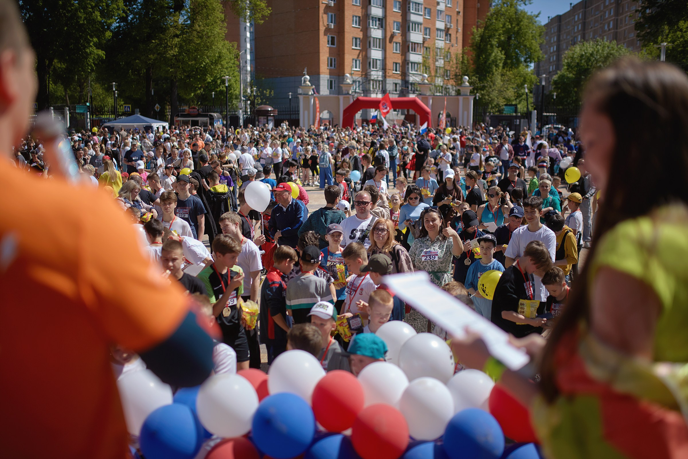 Благотворительный забег «Бежим к победе» (19.05.2024). Фотограф Роман Желтухин