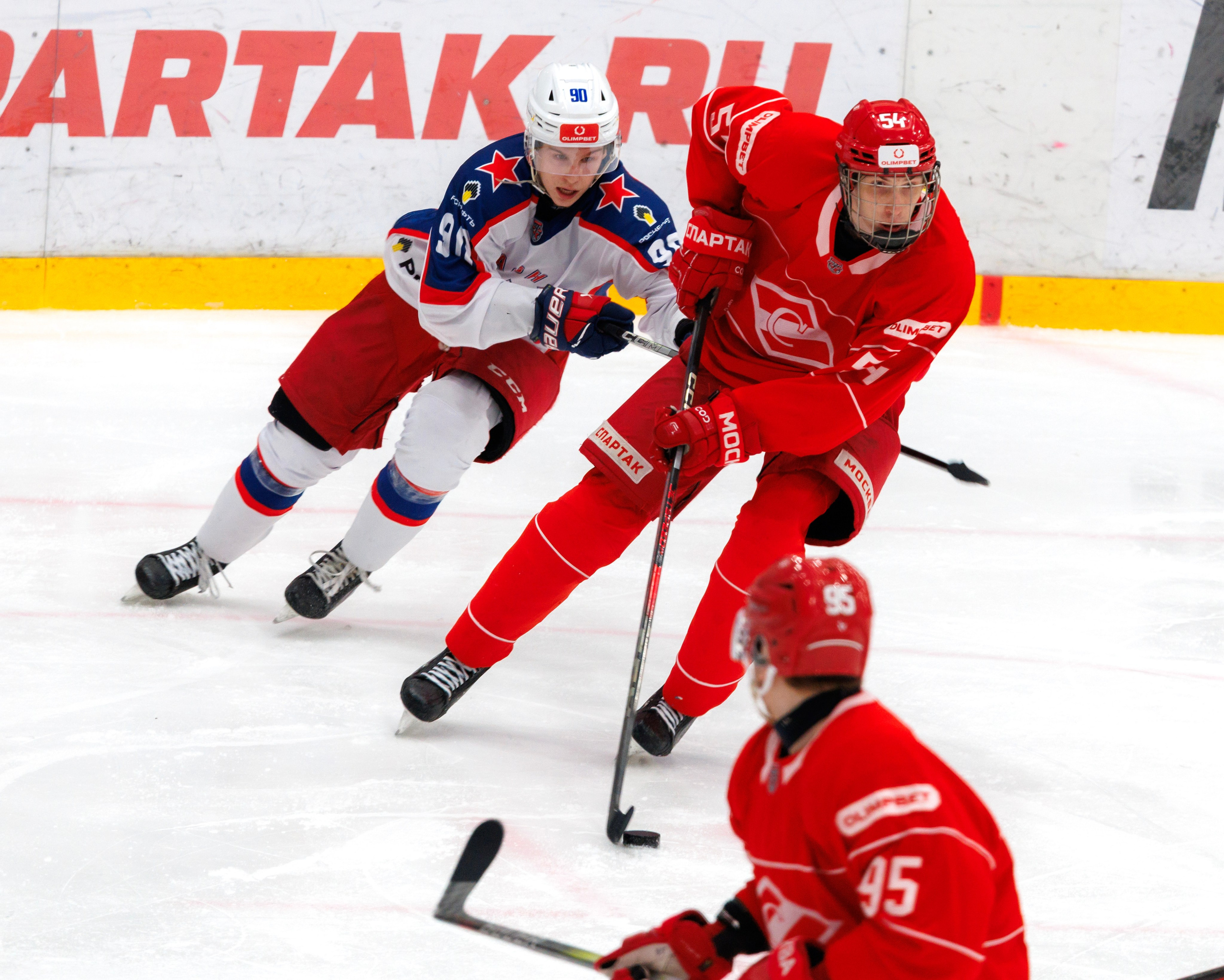 МАТЧ МХЛ. МХК СПАРТАК — ХК КРАСНАЯ АРМИЯ. Artem Zenin Photography