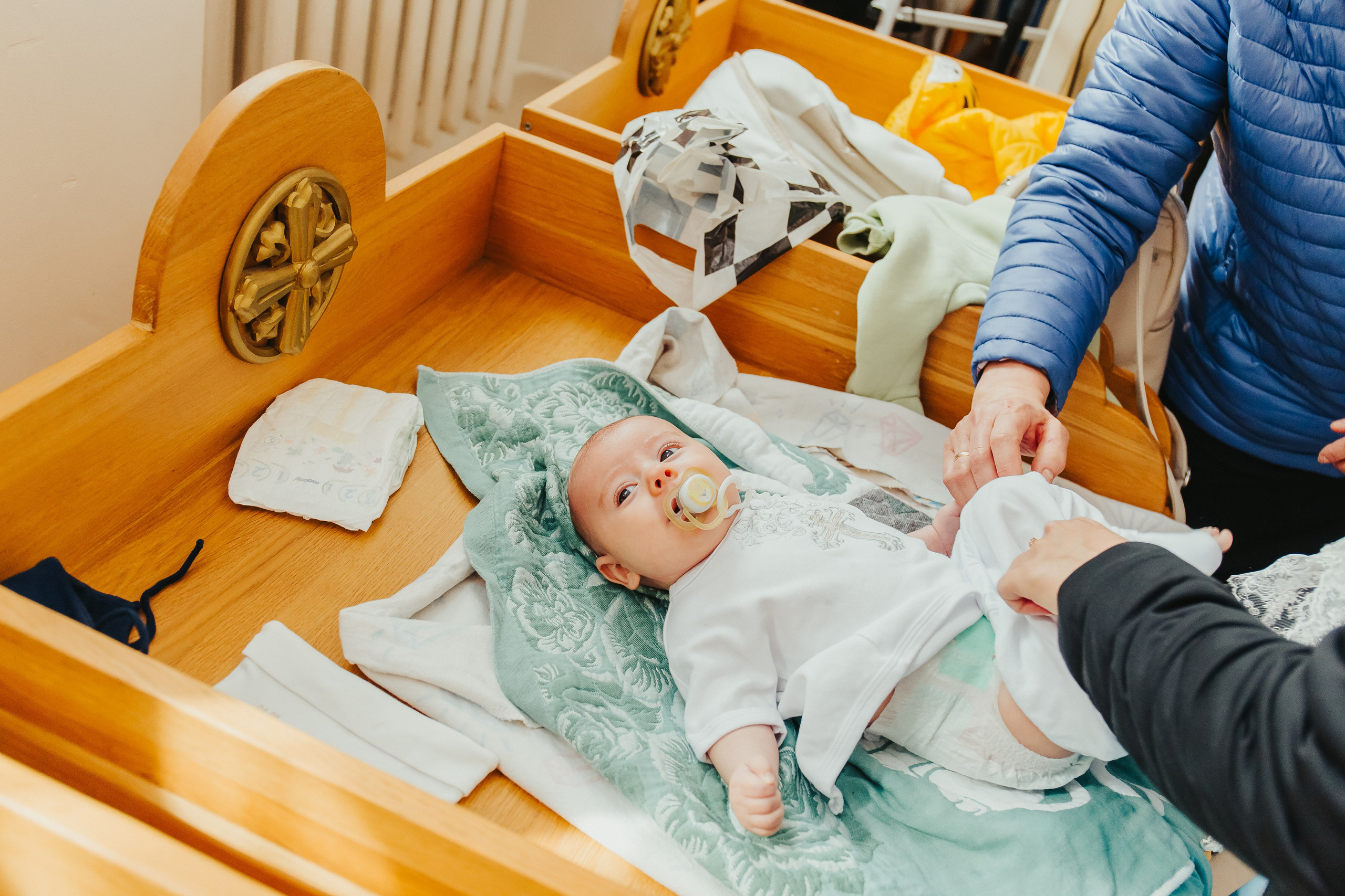 Фотосъемка крещения ребенка. Фотограф новорожденных и детский в Сергиевом Посаде Кругликова Юлия