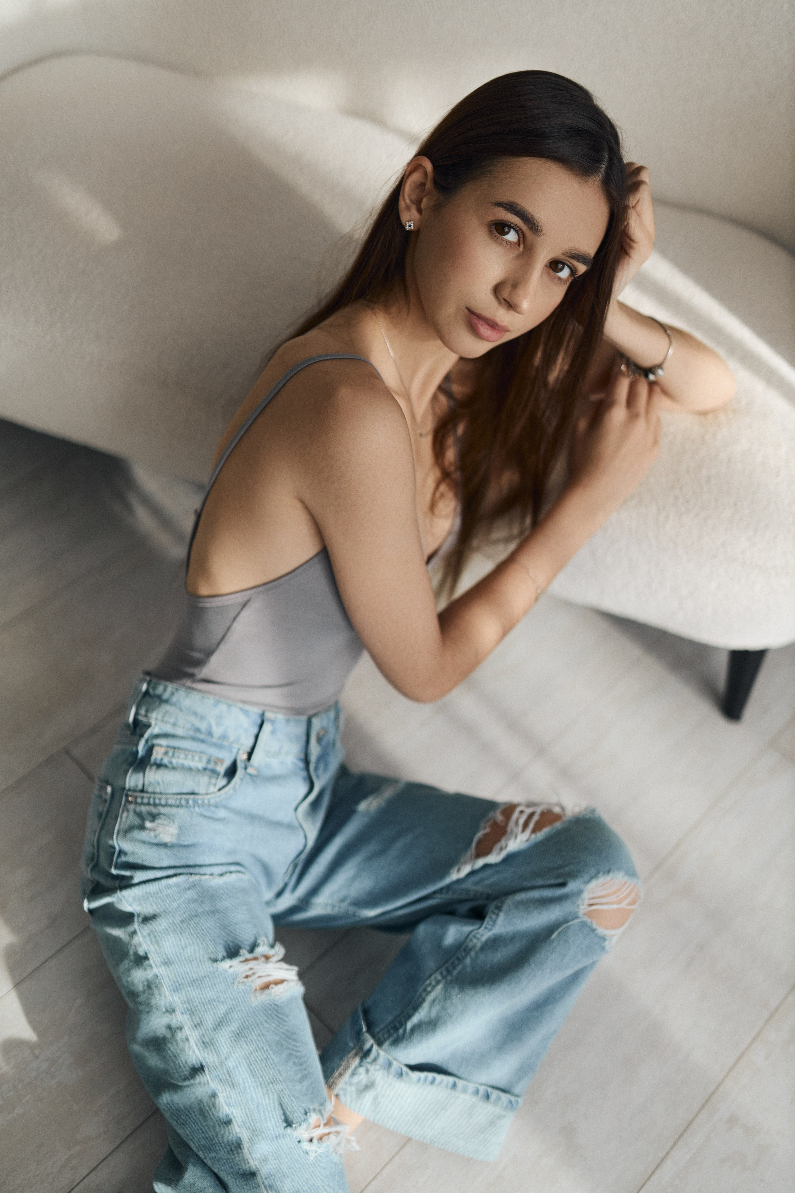 Настя. Студийная фотосессия. Алина Каравайцева. Фотограф в городе Барнаул