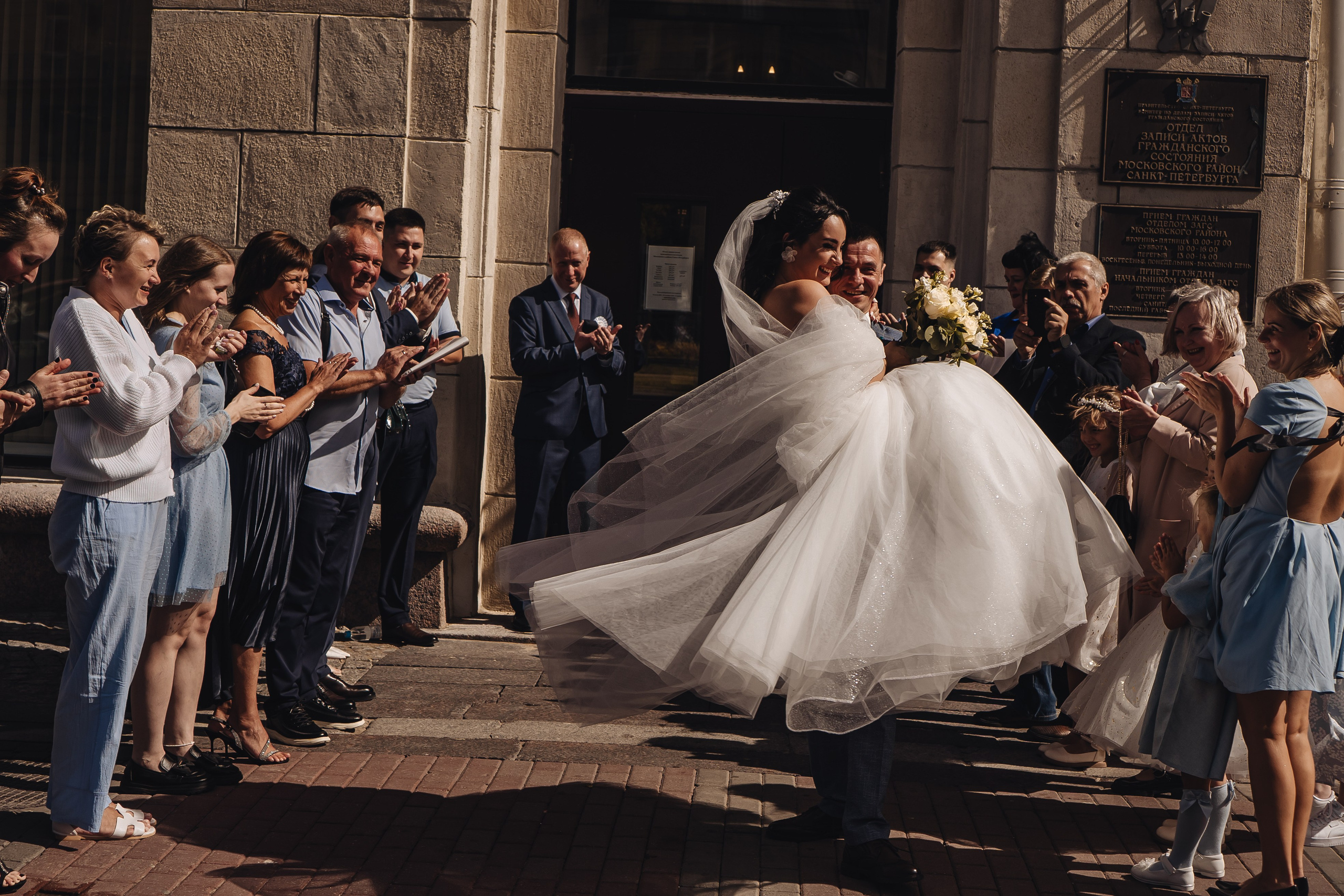 СВАДЕБНАЯ СЬЕМКА В ЗАГСЕ НА МОСКОВСКОМ ПРОСПЕКТЕ. Профессиональный фотограф, Санкт-Петербург — Виктория Богомолова