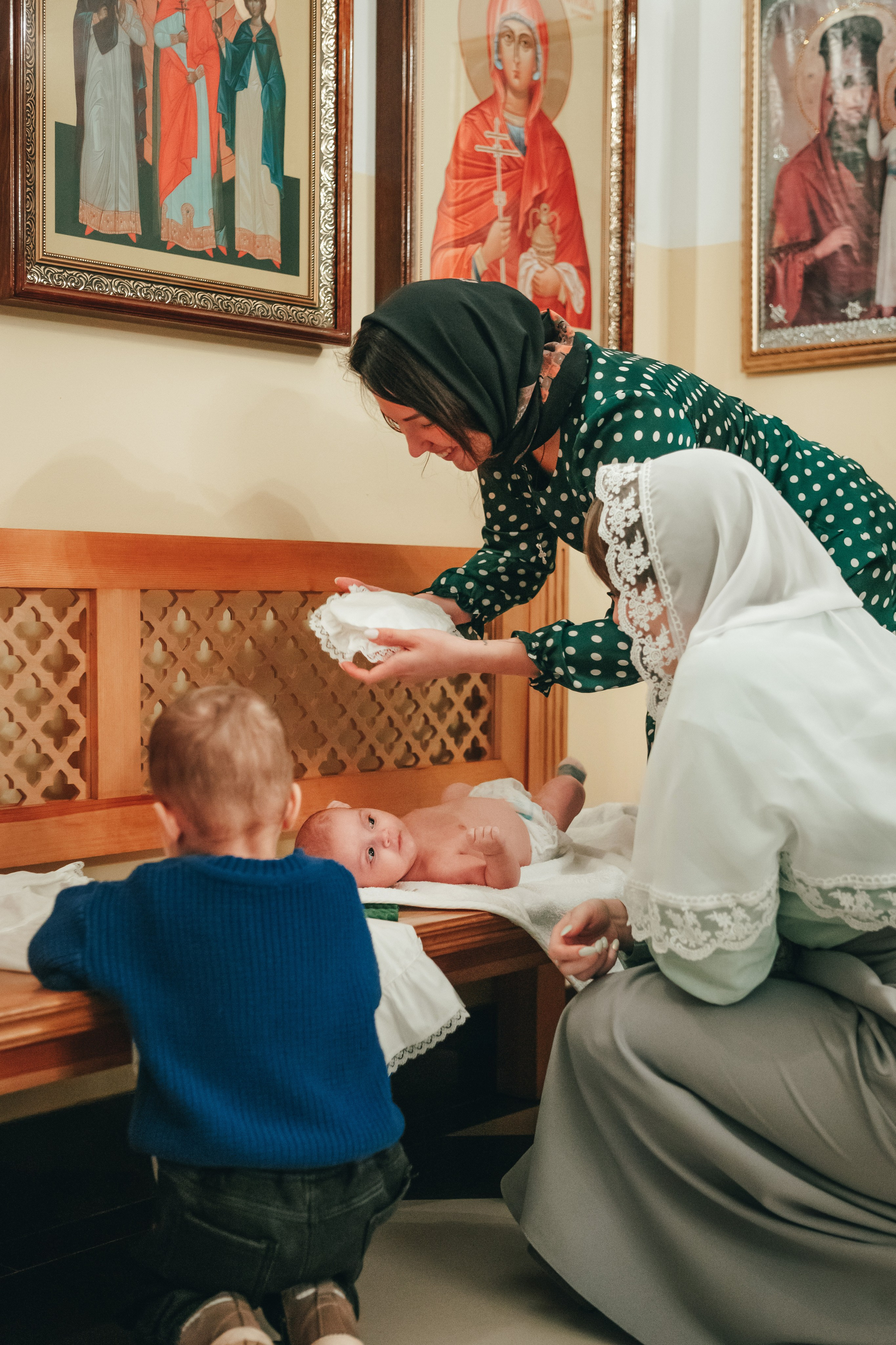 Крестины Лукерьи. Семейный и детский фотограф в г. Новосибирске Макеева Анастасия