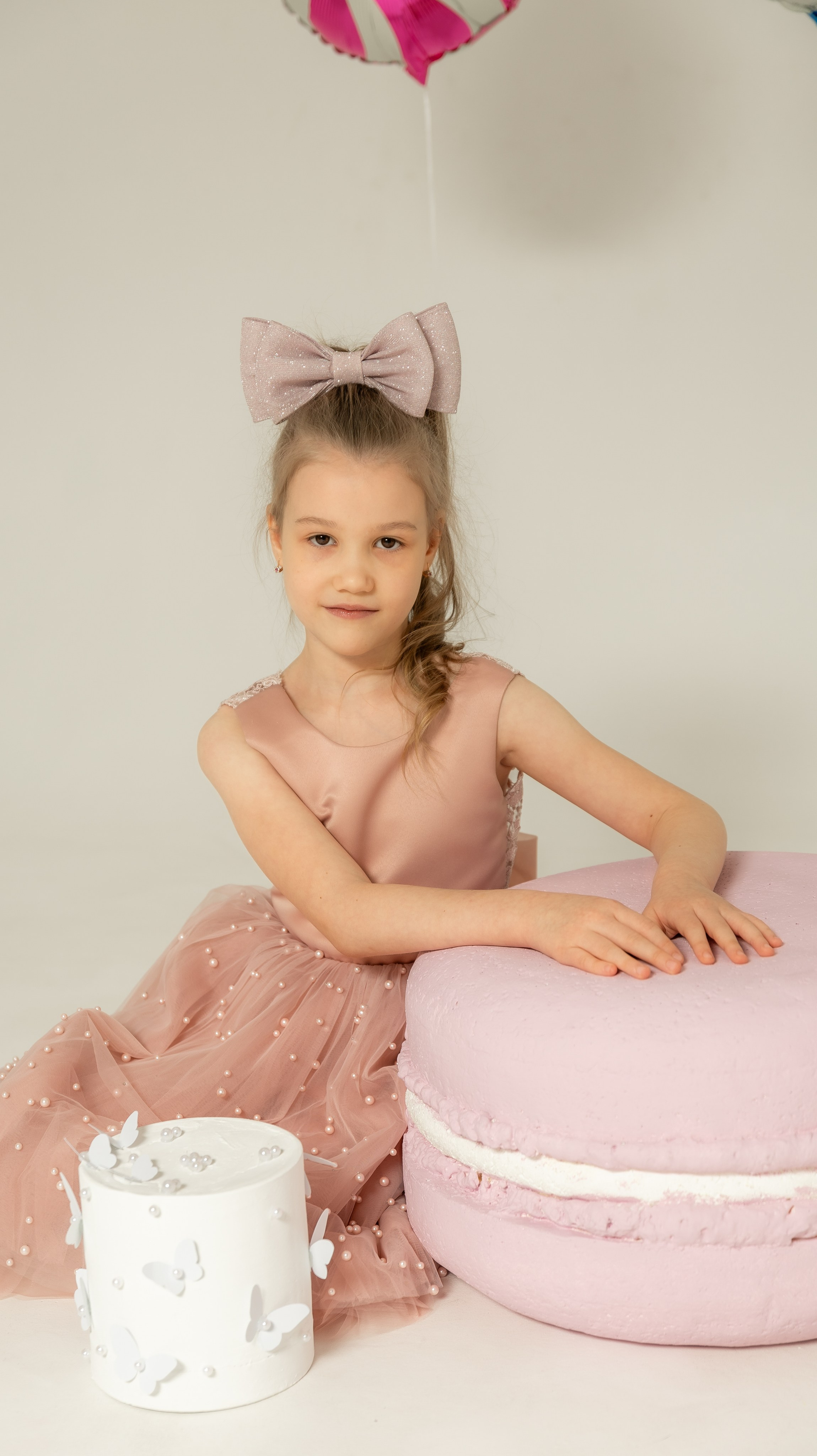 Платье " Жемчужина» на рост 116-122. Little_Princess.38