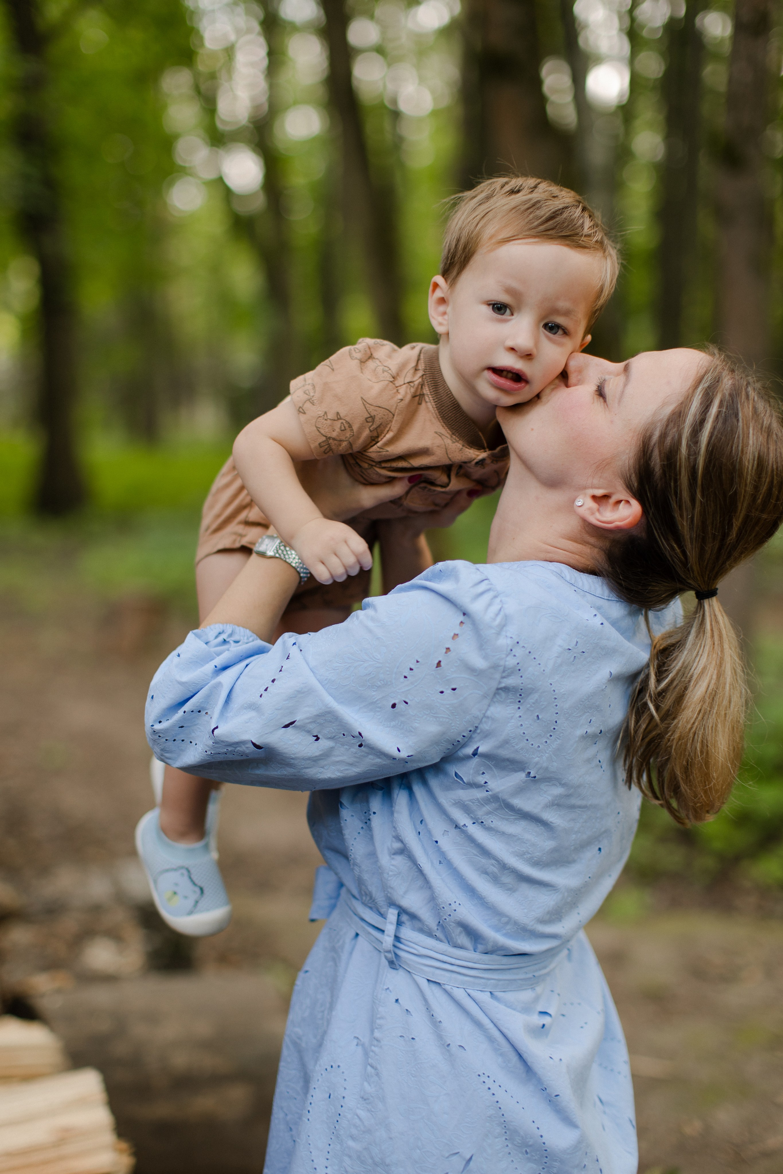 Прогулка в парке. Семейный и детский фотограф в Москве Кузьмина Мария