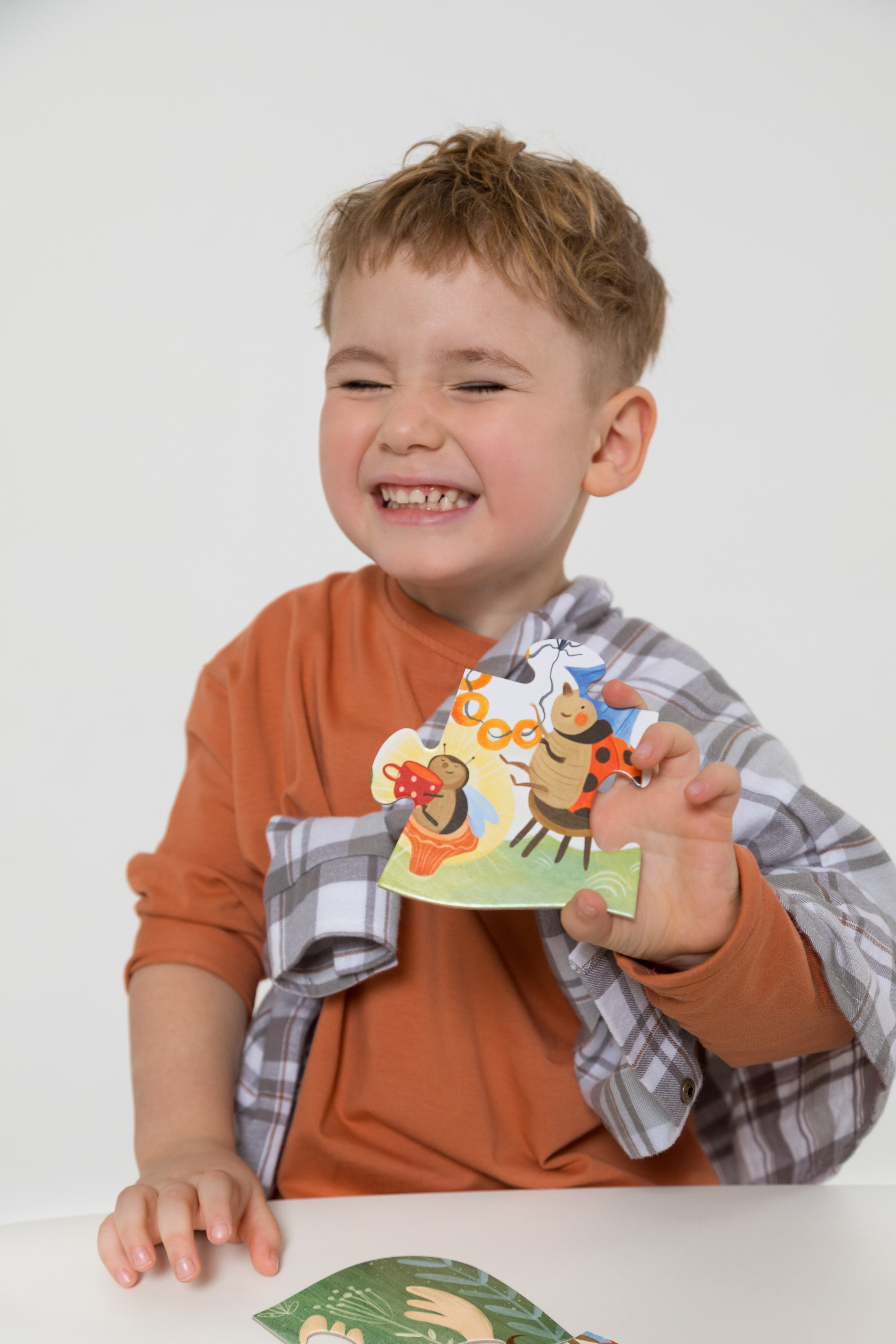 Имиджевая и каталожная съёмка для бренда детских пазлов. Детский и контент фотограф Надя Волкова Санкт-Петербург