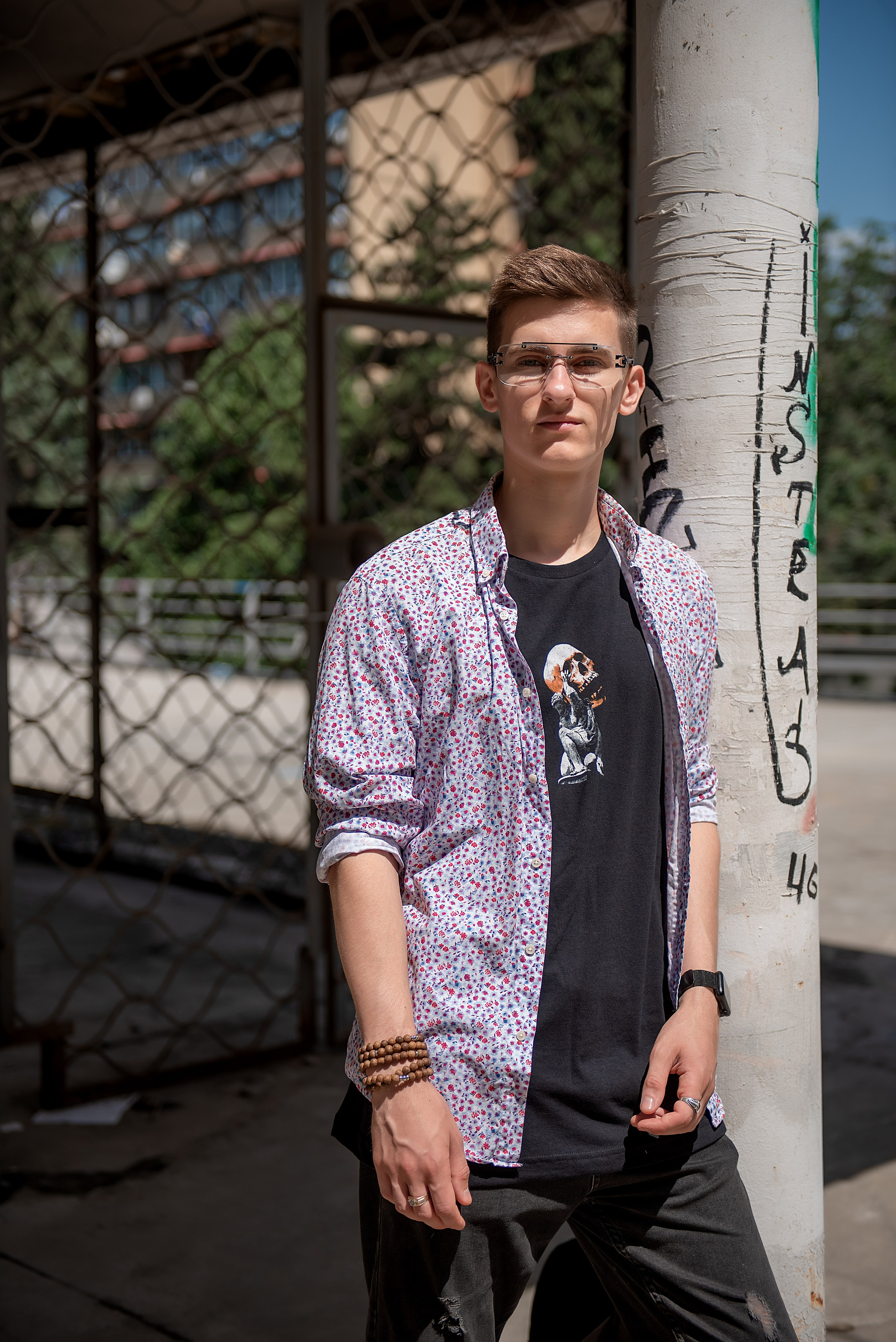 Мужской портрет StreetStyle. Семейный и коммерческий фотограф в Сочи Александр Бодунов