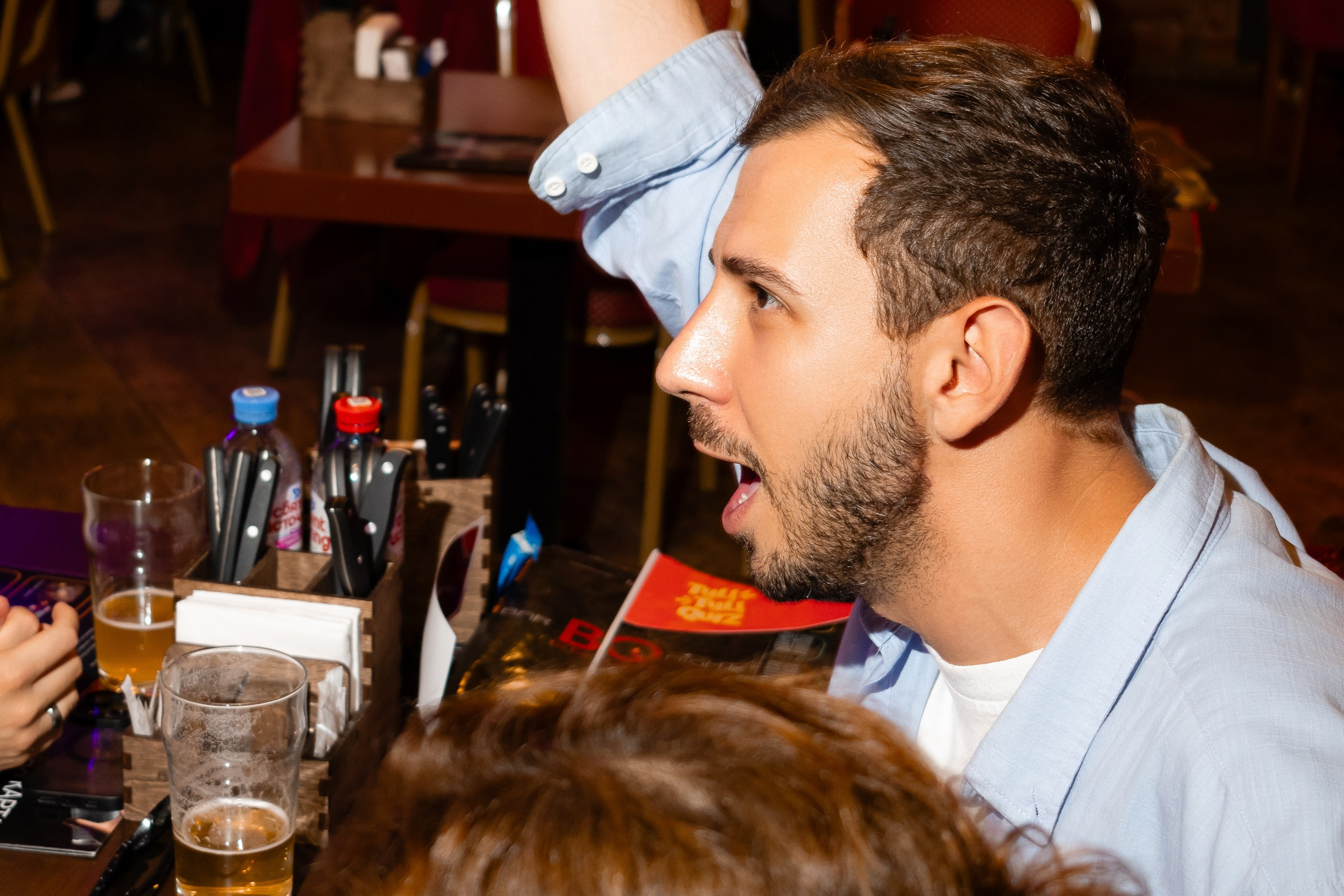 Эмоции игрока квиза