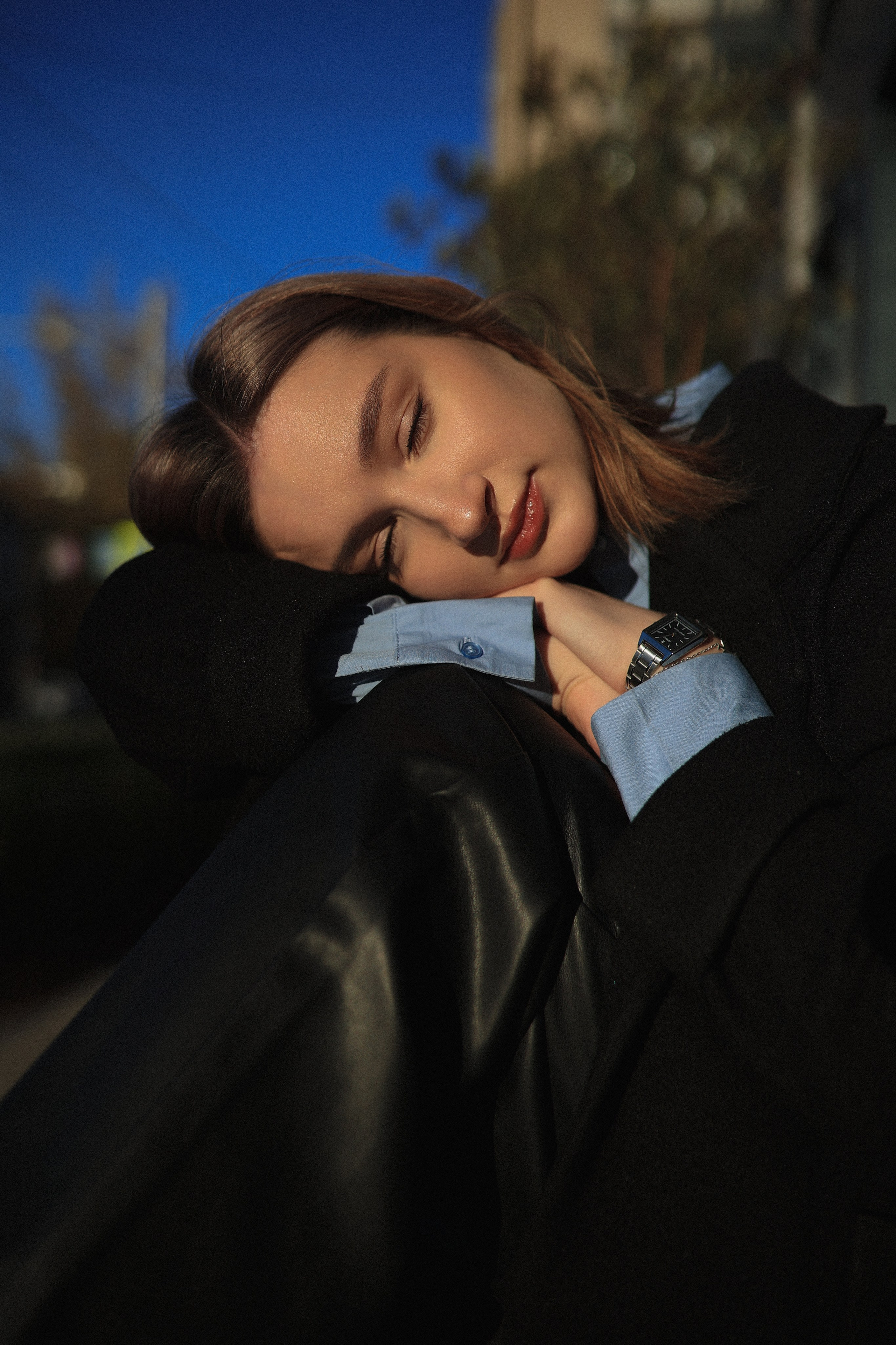 Фотосъёмка для Даши на улице. Фотограф Самара Лена Мандарин