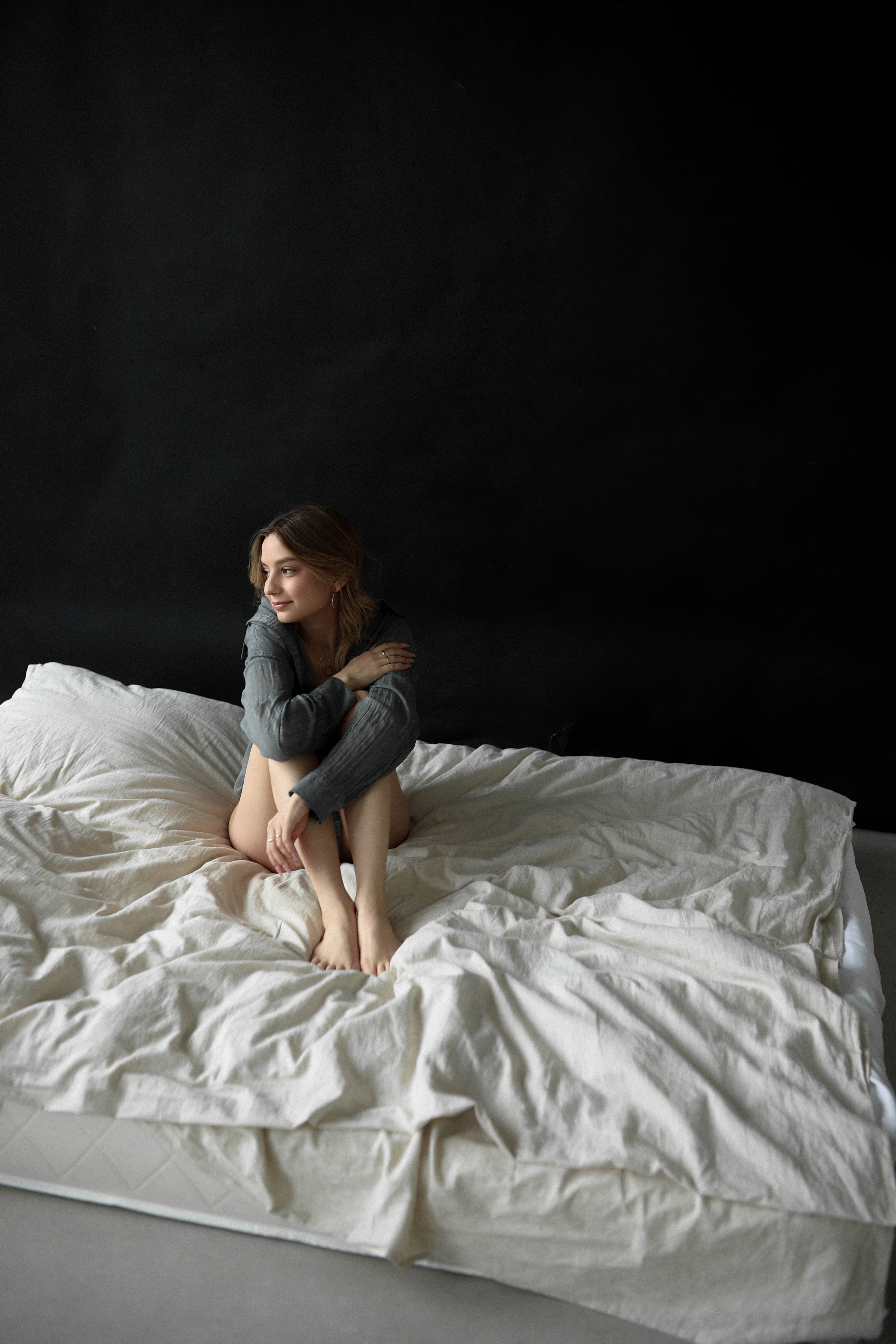 Фотосъемка для Юли в студии. Фотограф Самара Лена Мандарин