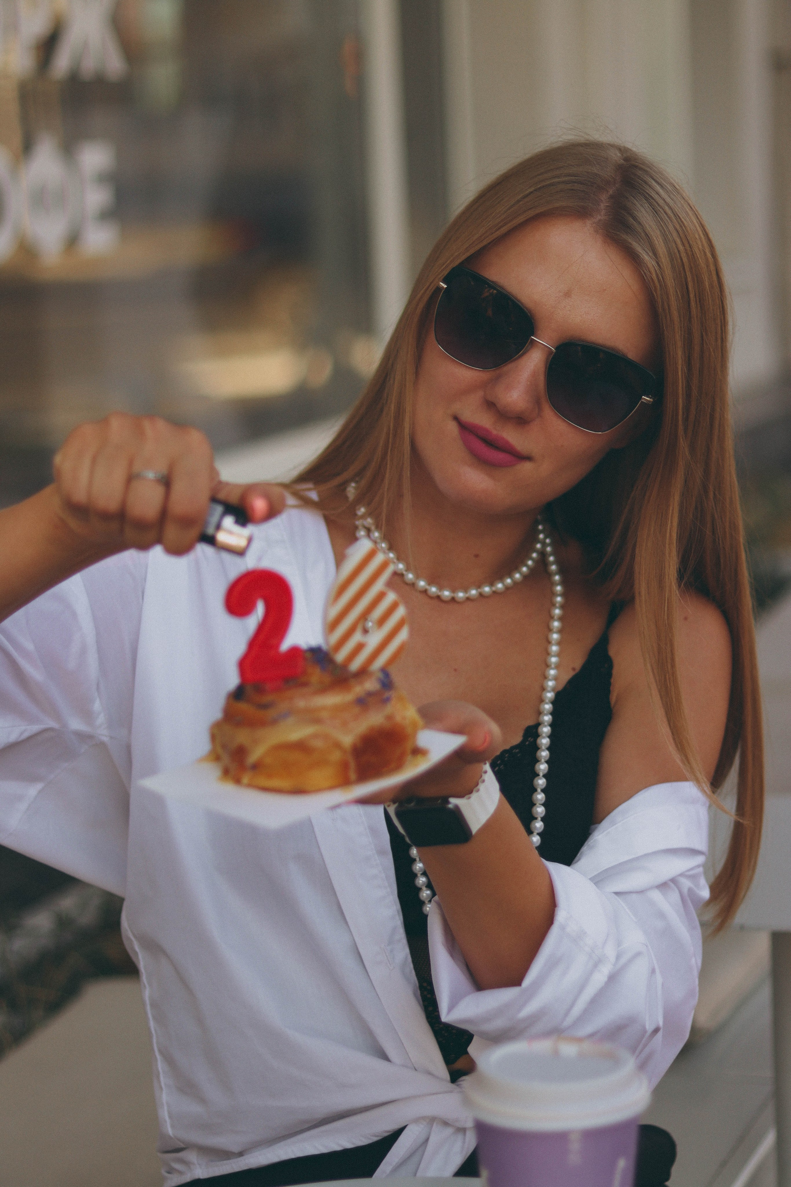 Фотосъёмка Ани на улице. Фотограф Самара Лена Мандарин