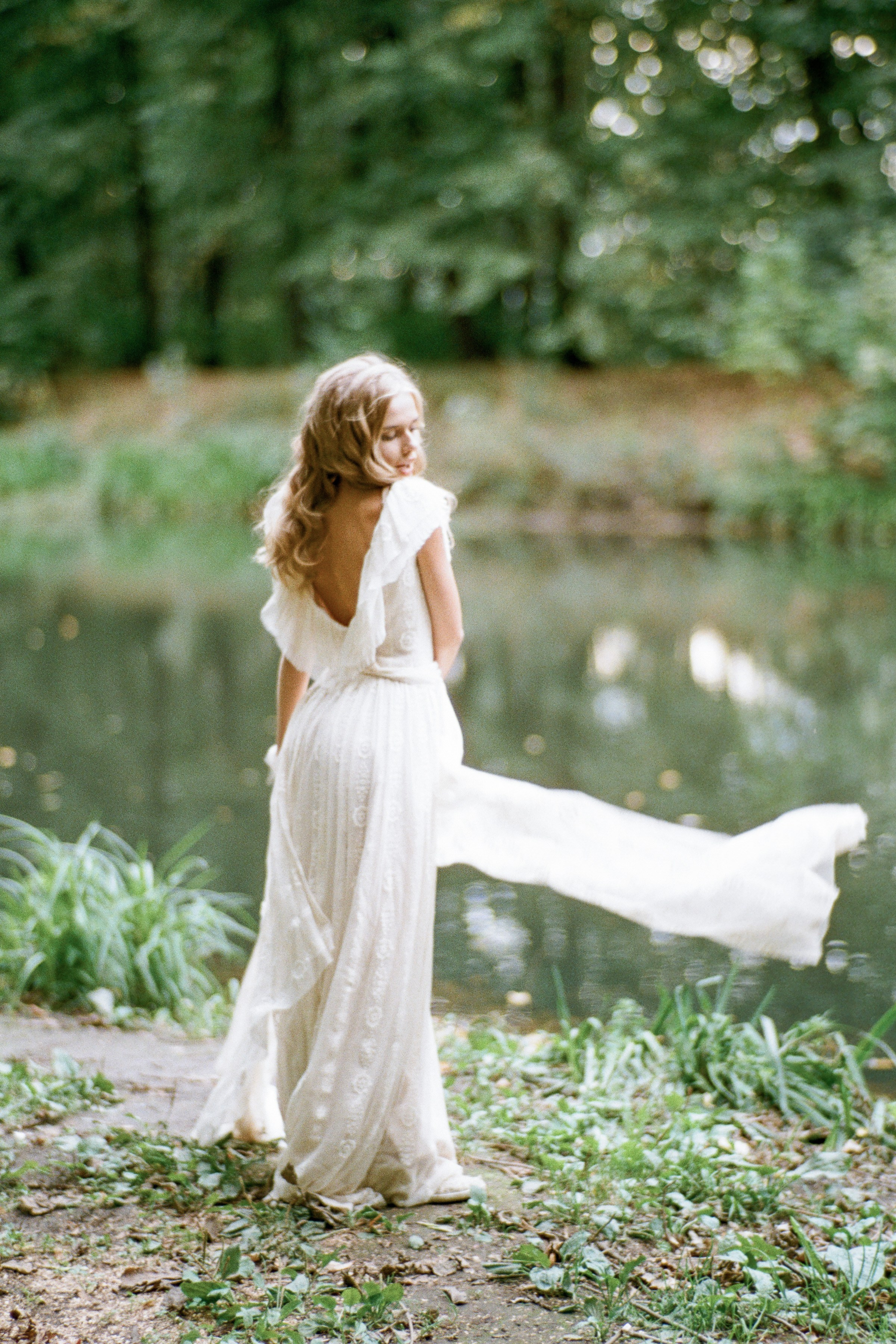 фотосессия невесты на плёнку в москве