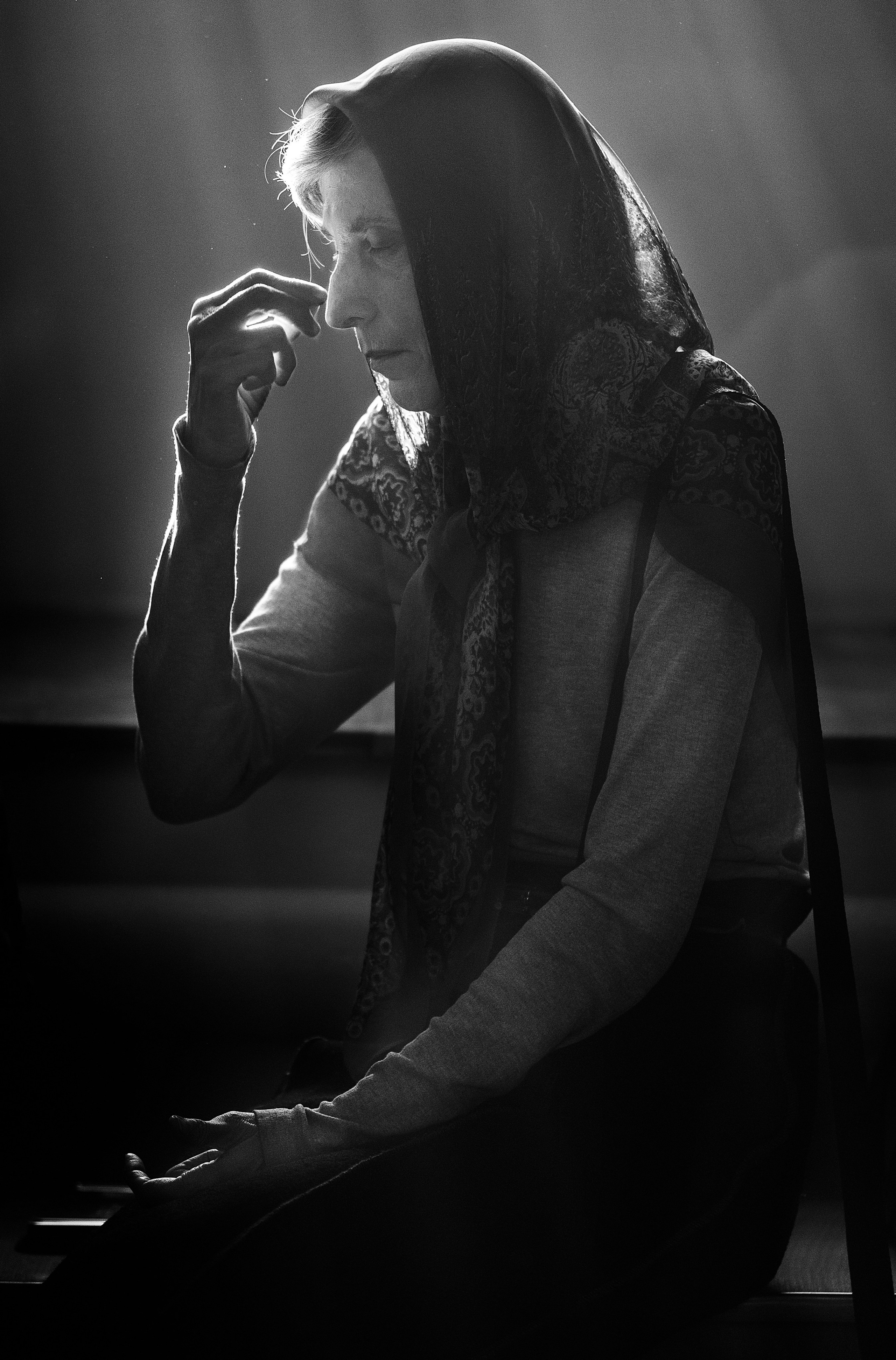 Литургия в Введенском соборе, г. Карпинск. Александра, репортажный и событийный фотограф