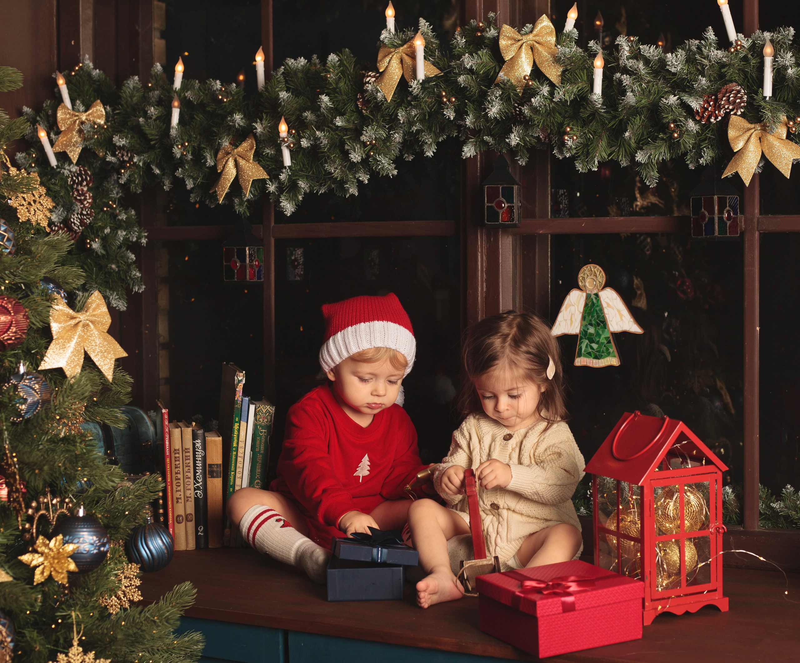 Новогодние фото. Фотограф беременности и семейных историй в Москве Юлия Варт