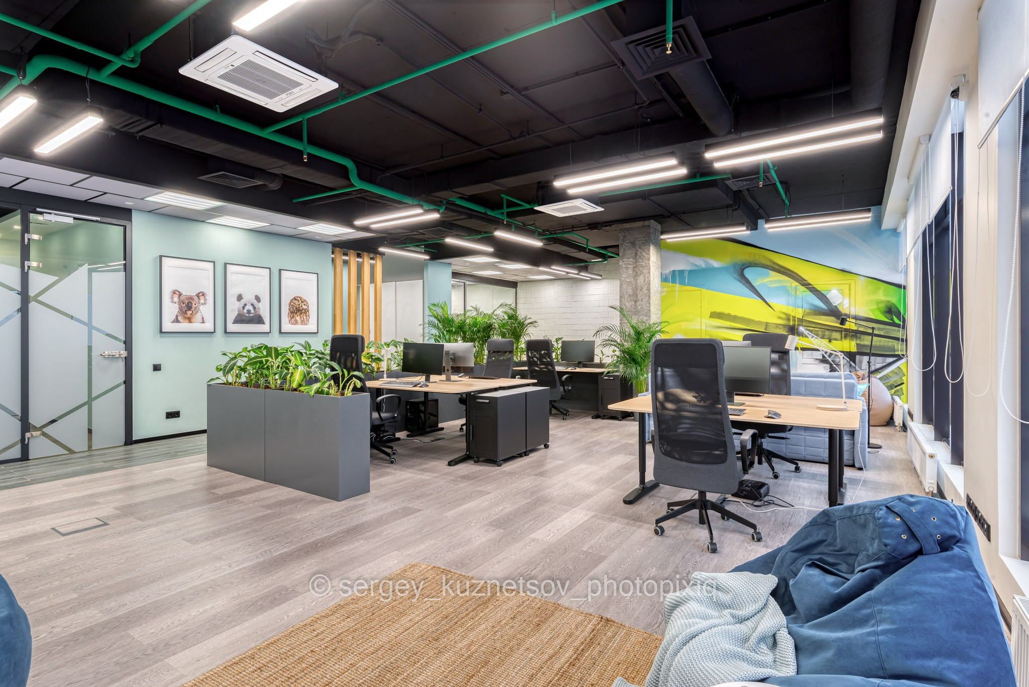 Съёмка интерьера офиса для портфолио ST-buro. Интерьерная съёмка и виртуальные туры — Интерьерный фотограф Кузнецов Сергей (photopixiq)