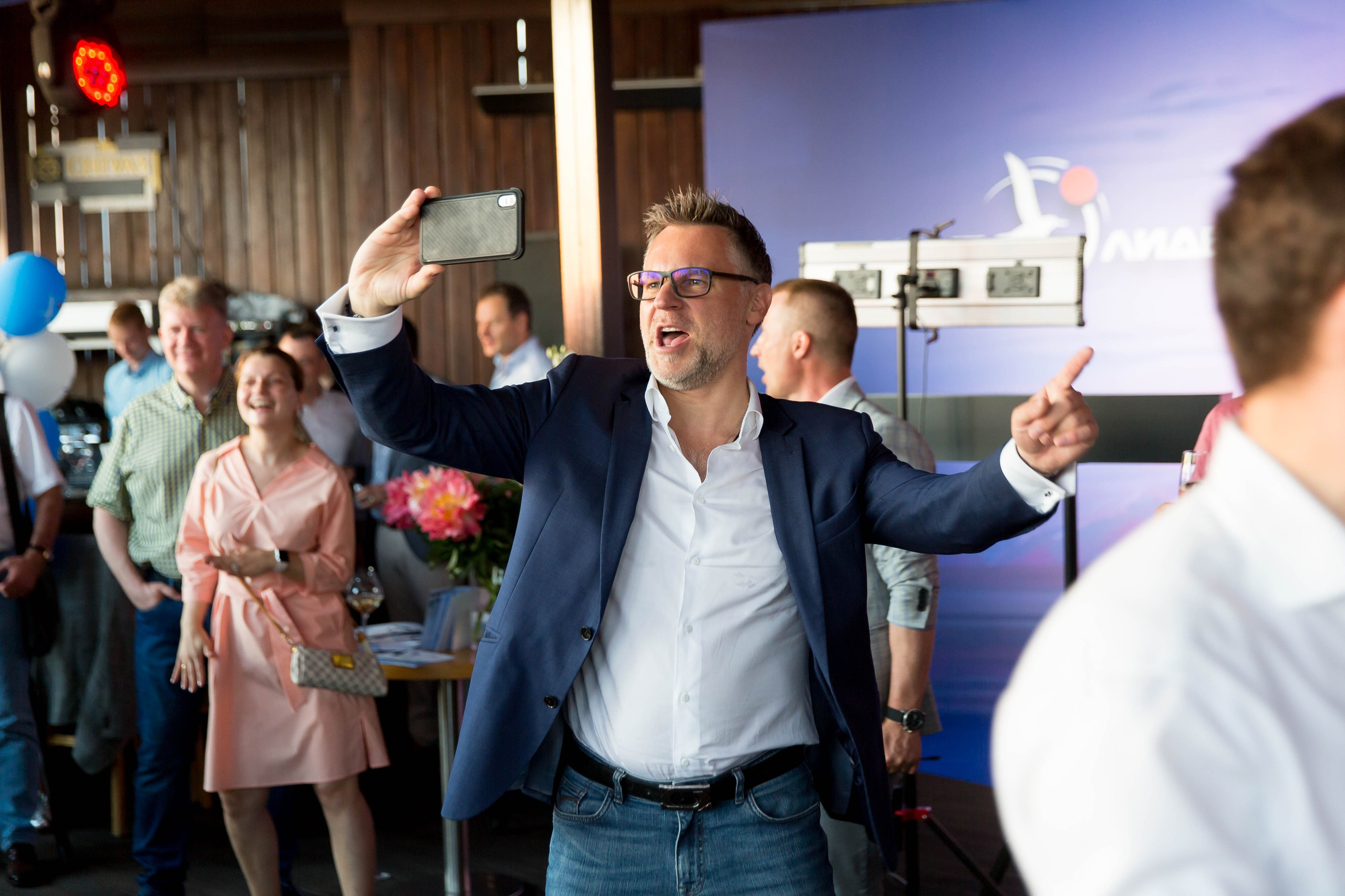 «Клуб Лидеров». Снимаю съемки