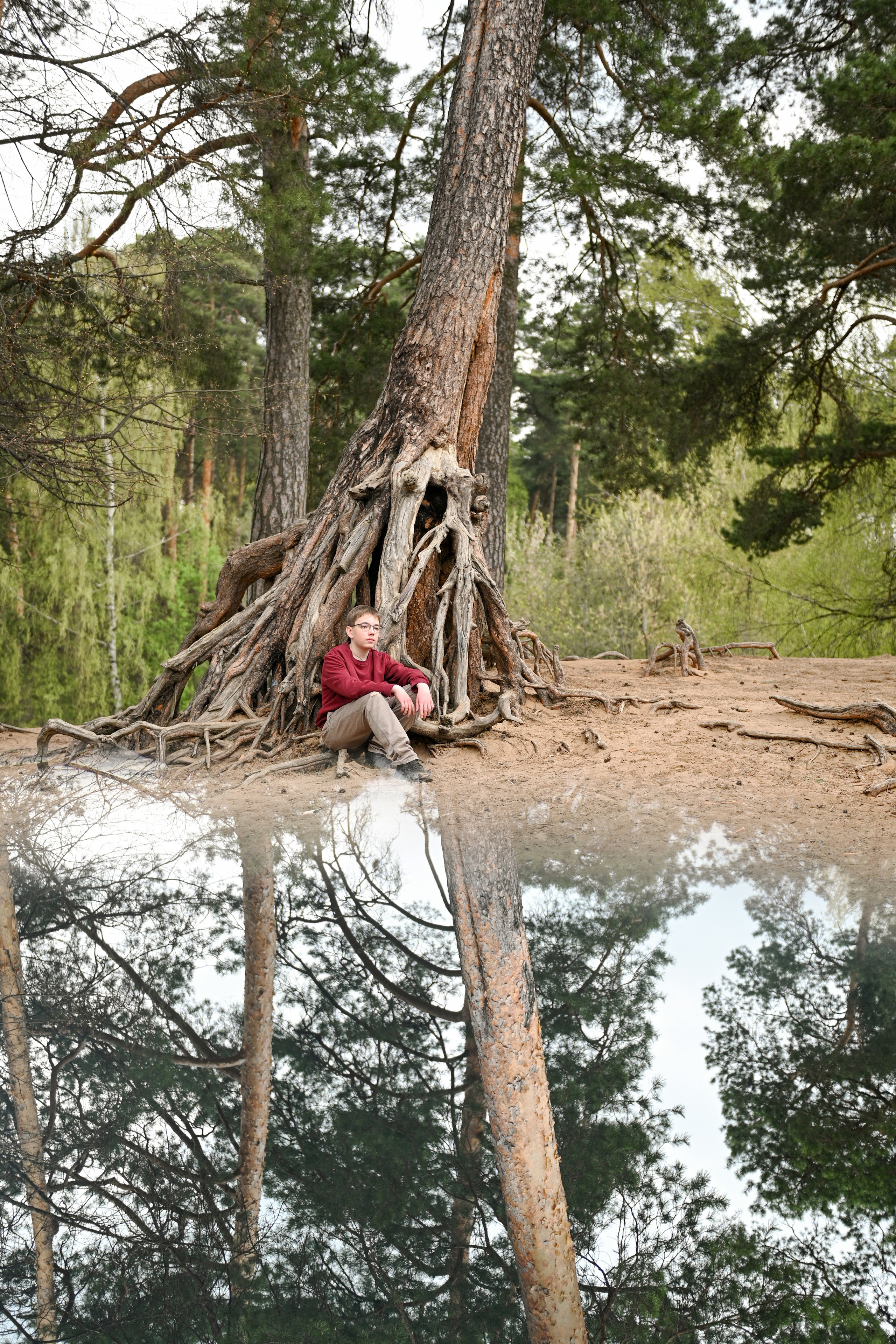 Фотосессия в корнях. Детский и семейный фотограф в Москве Ульяна Федорова
