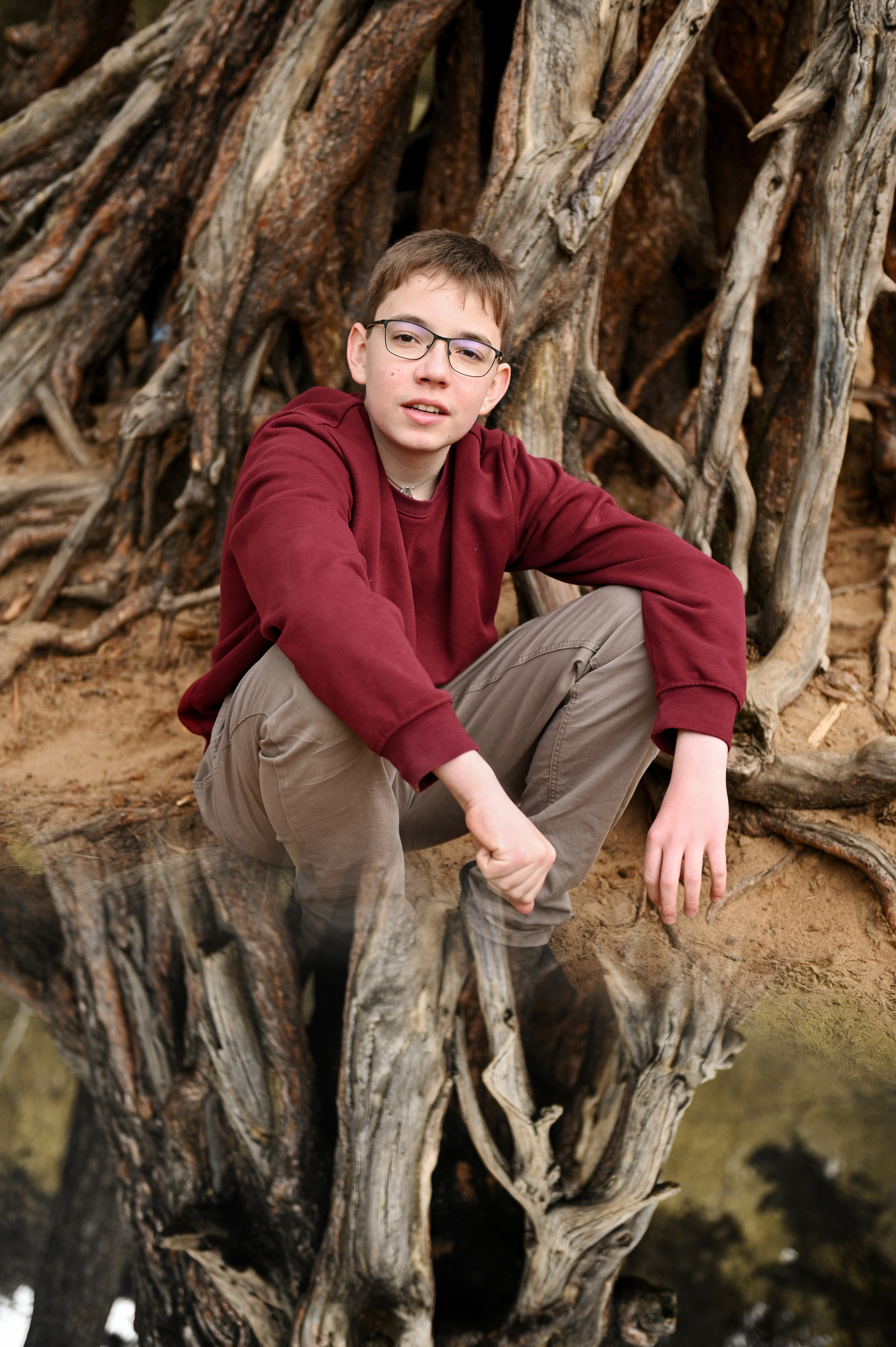 Фотосессия в корнях. Детский и семейный фотограф в Москве Ульяна Федорова