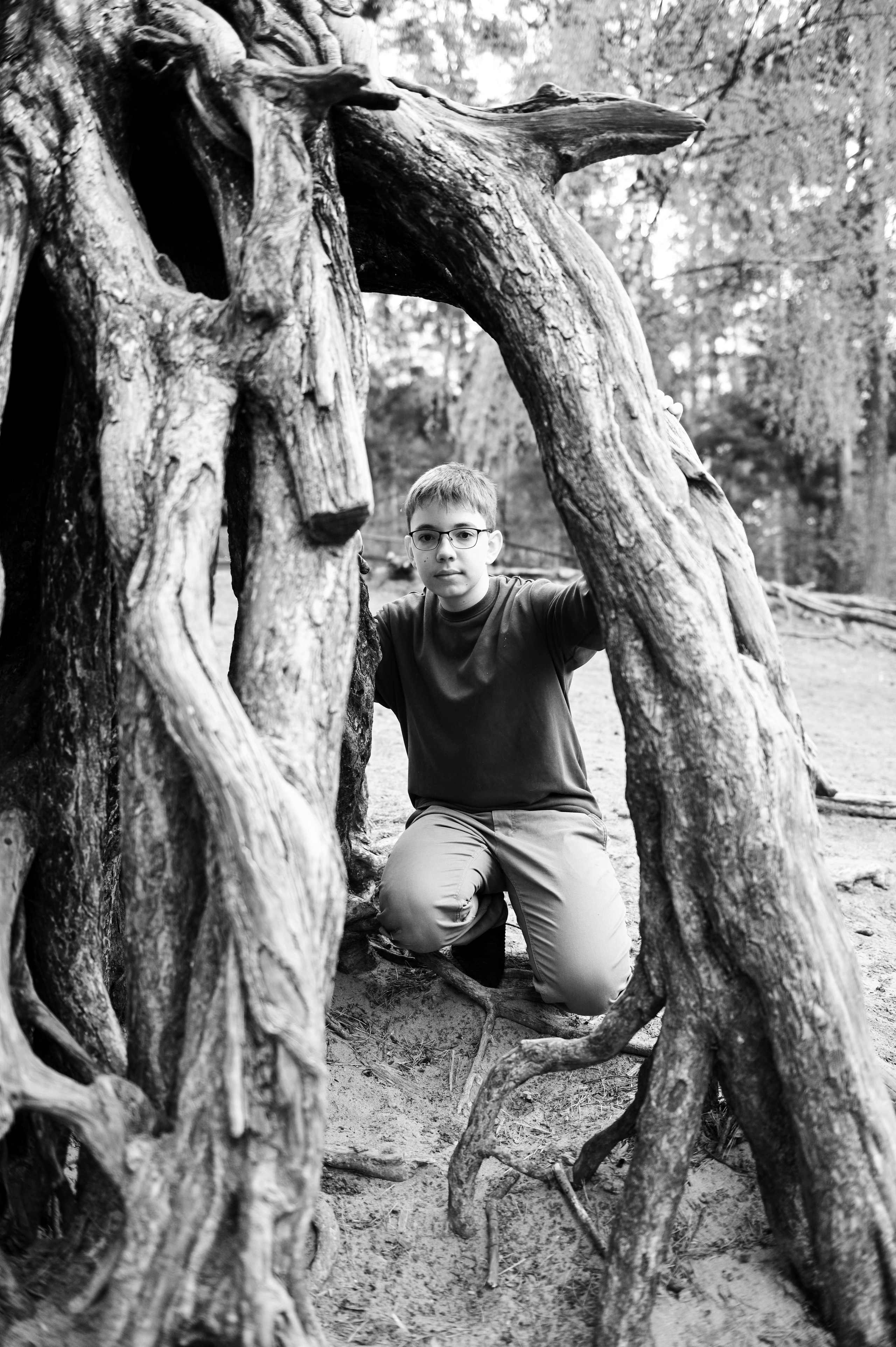 Фотосессия в корнях. Детский и семейный фотограф в Москве Ульяна Федорова