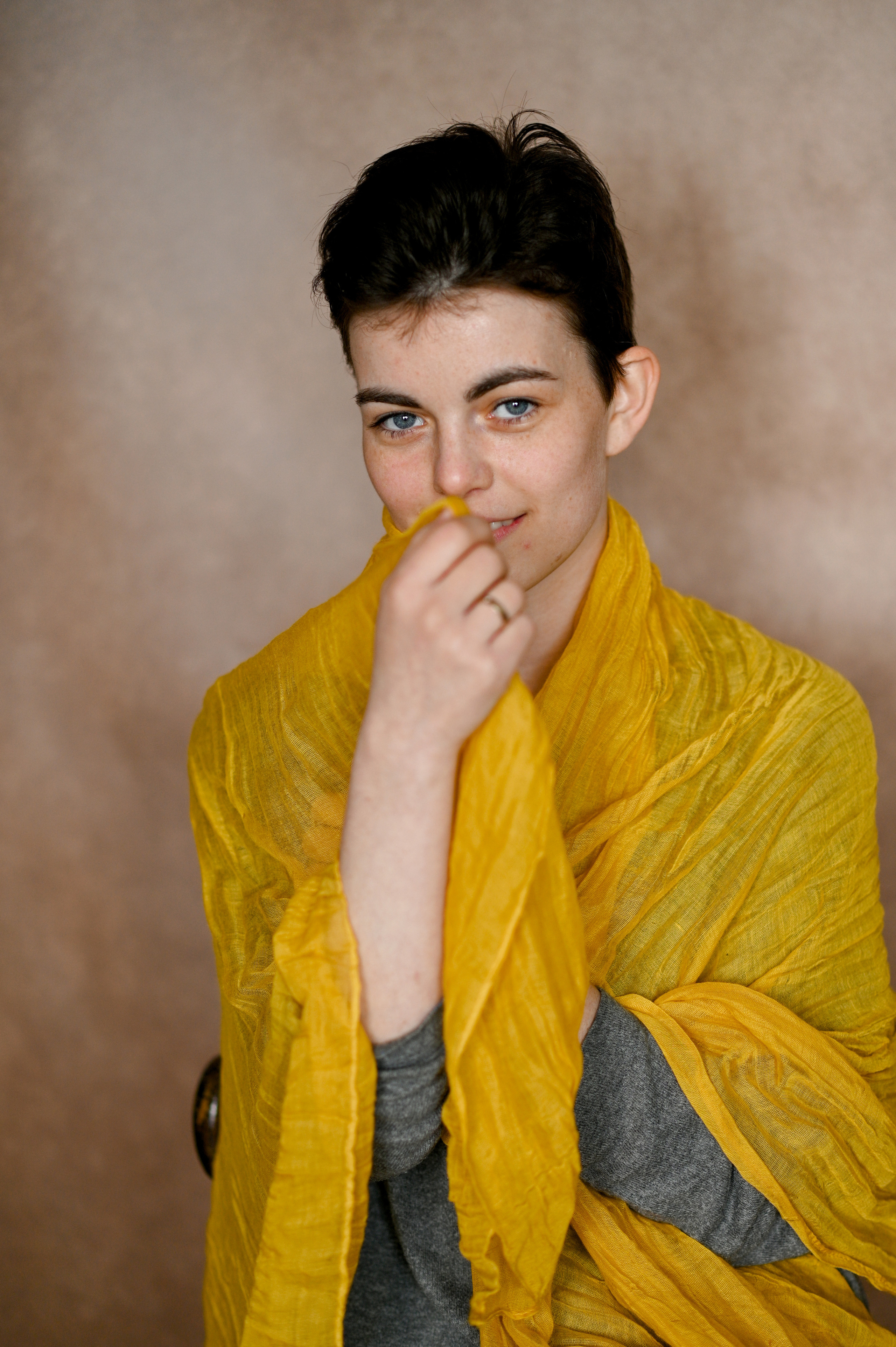 Портрет с палантином. Детский и семейный фотограф в Москве Ульяна Федорова