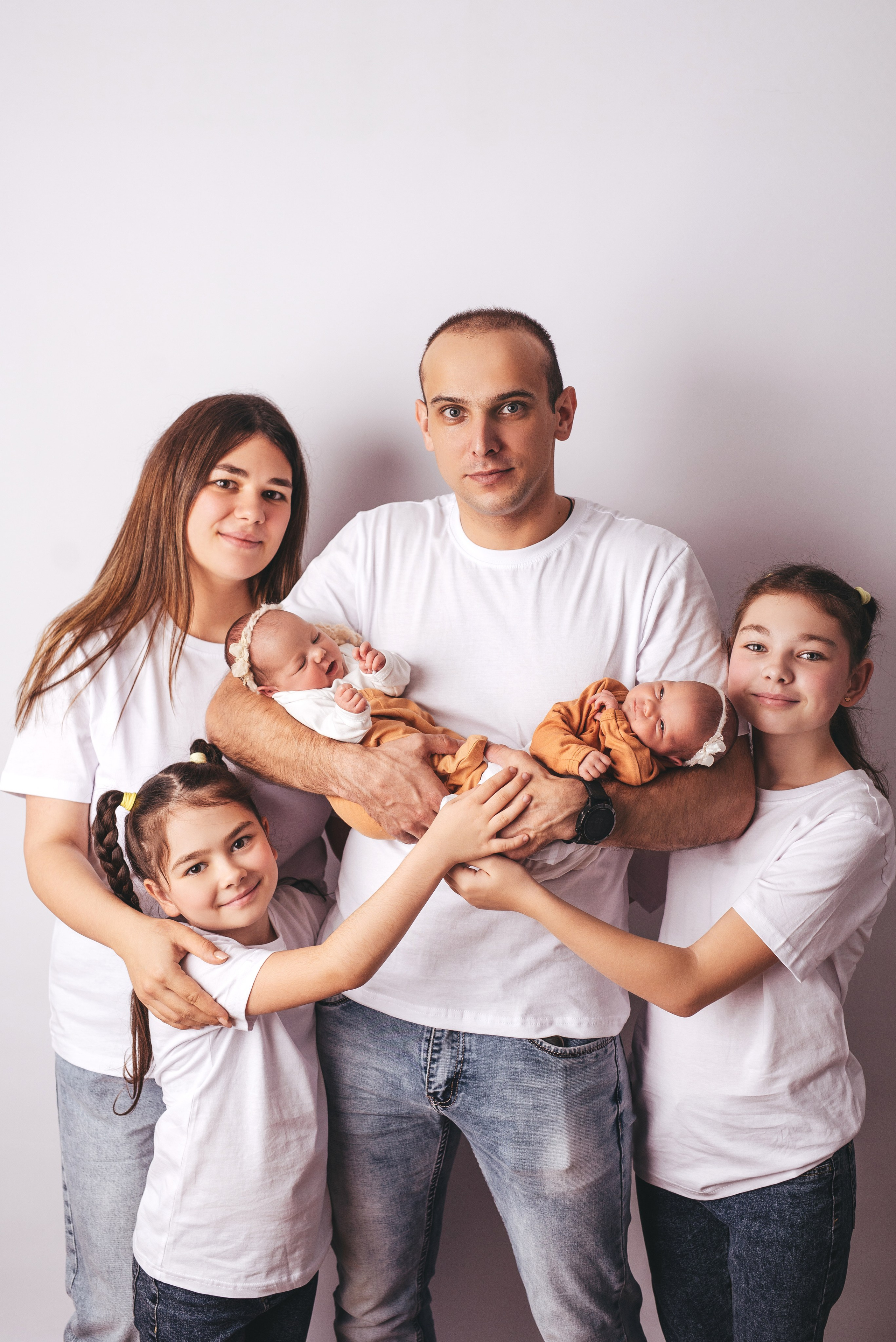 Елизавета и Ксения. Фотограф новорождённых и семейный фотограф в Иваново Любовь Капранова