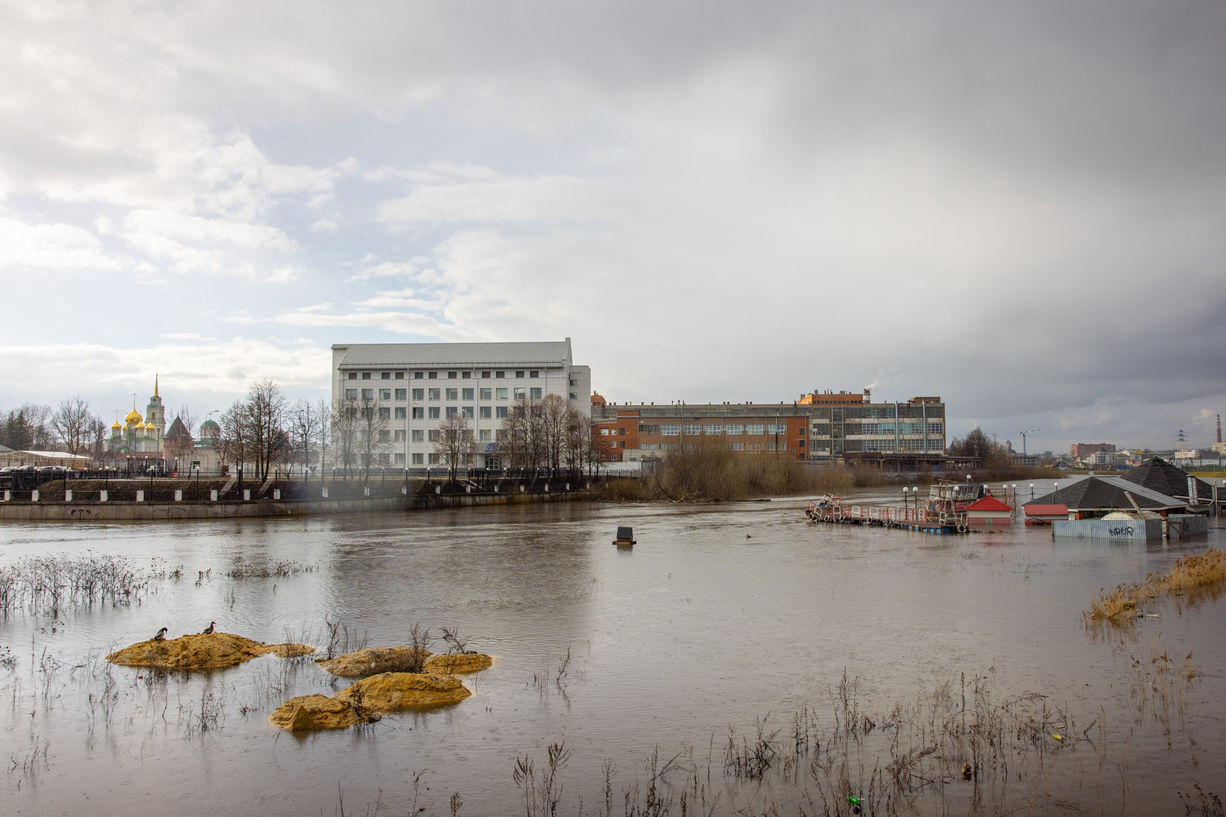 Паводок на Оке. Фотограф в Туле Крупский АнДРей. Фотостудия «КАДР71» в Туле