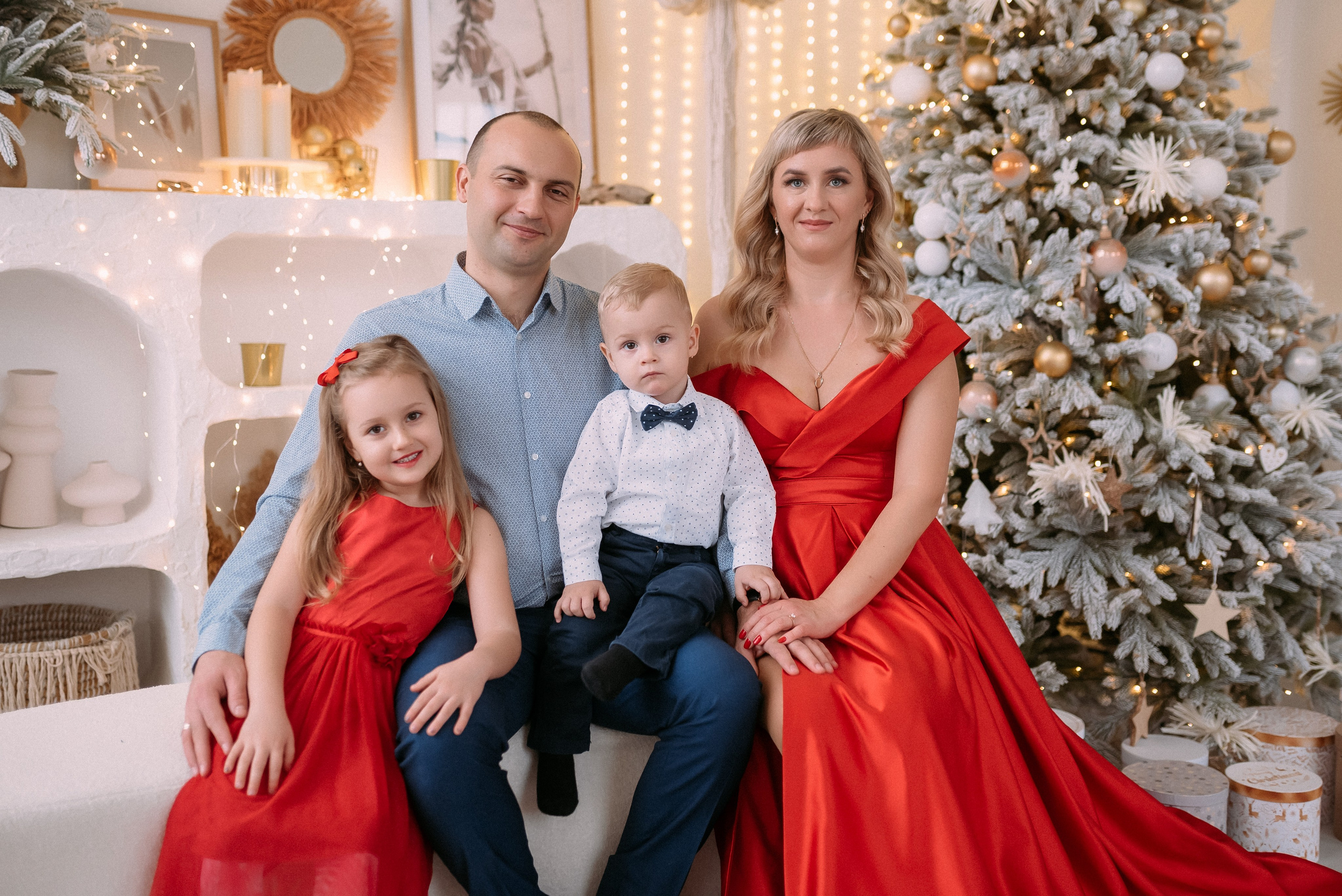 Семейная новогодняя съёмка. Свадебный и семейный фотограф в Симферополе Дарья Маркова