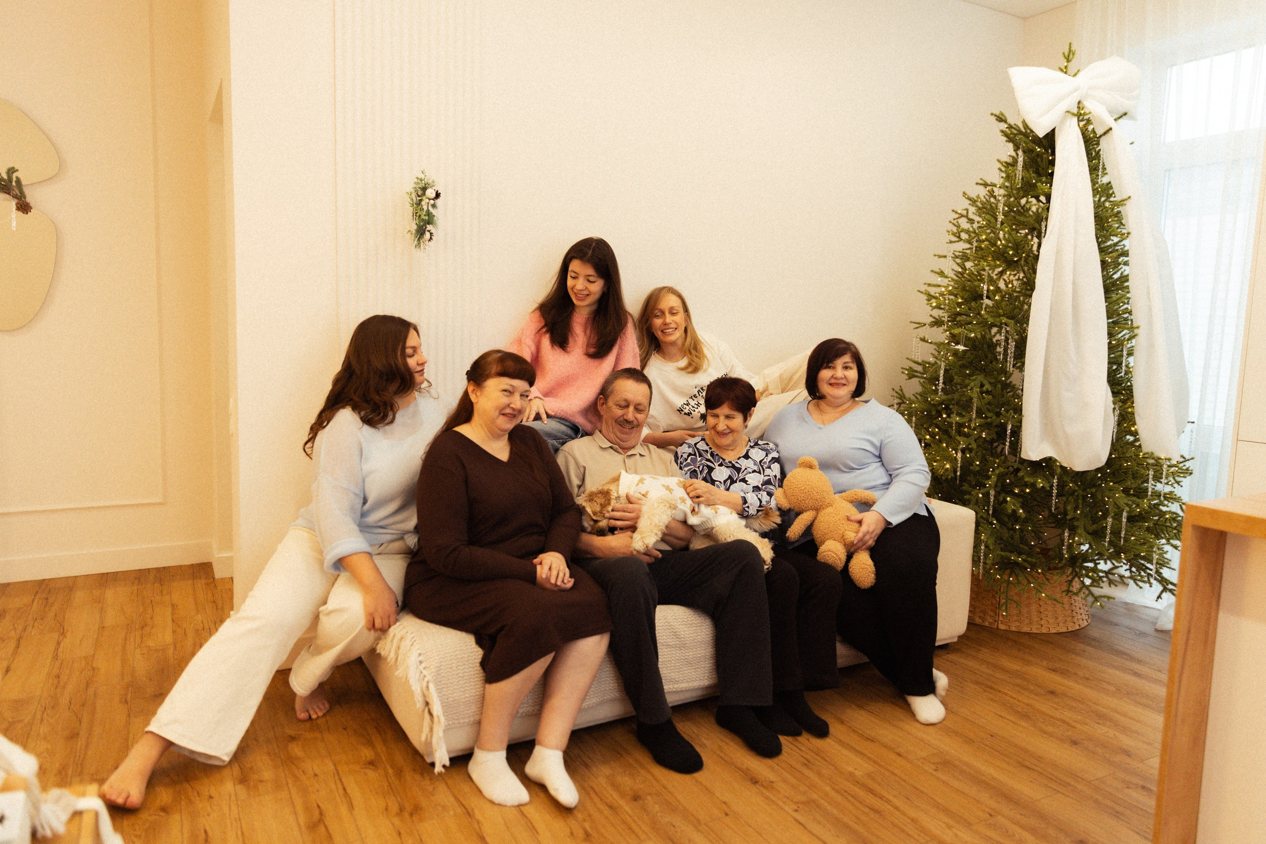 Большая семья в сборе. Фотограф в Нижнем Новгороде Воробьева Анжела