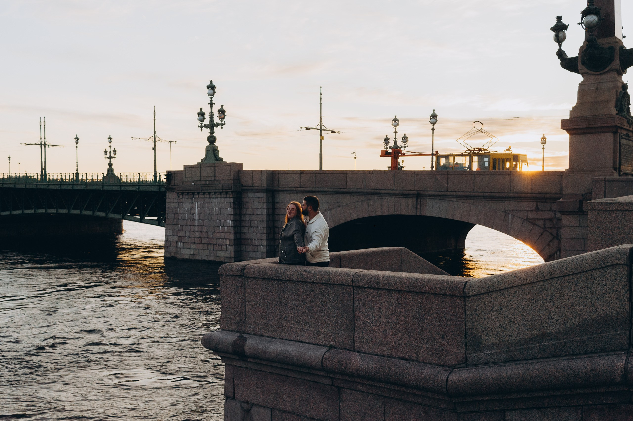 Разводные мосты Санкт-Петербург. Фотосъемка на рассвете у Троицкого моста. Белые ночи. Фотограф в Санкт- Петербурге Дарья Щевьёва