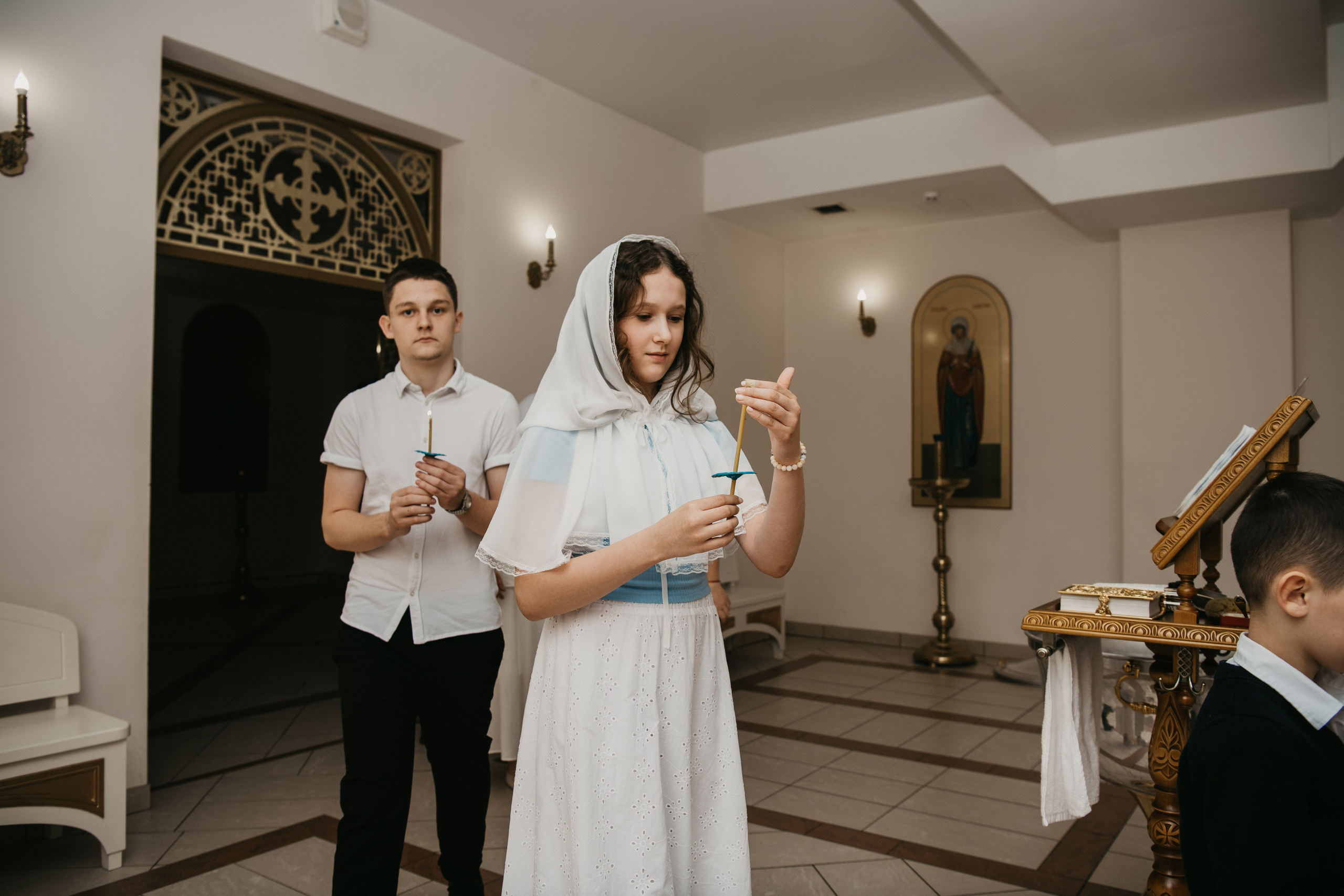 Крещение Евгения. Фотограф на выписку из роддома в Москве и МО