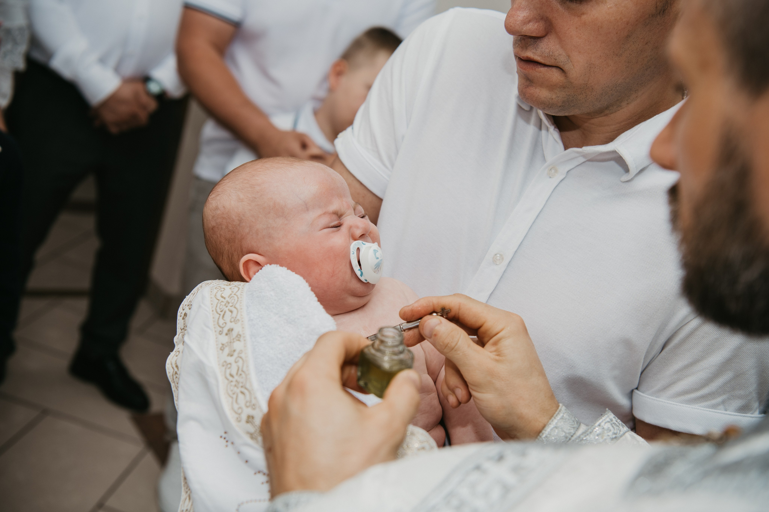 Крещение Евгения. Фотограф на выписку из роддома в Москве и МО
