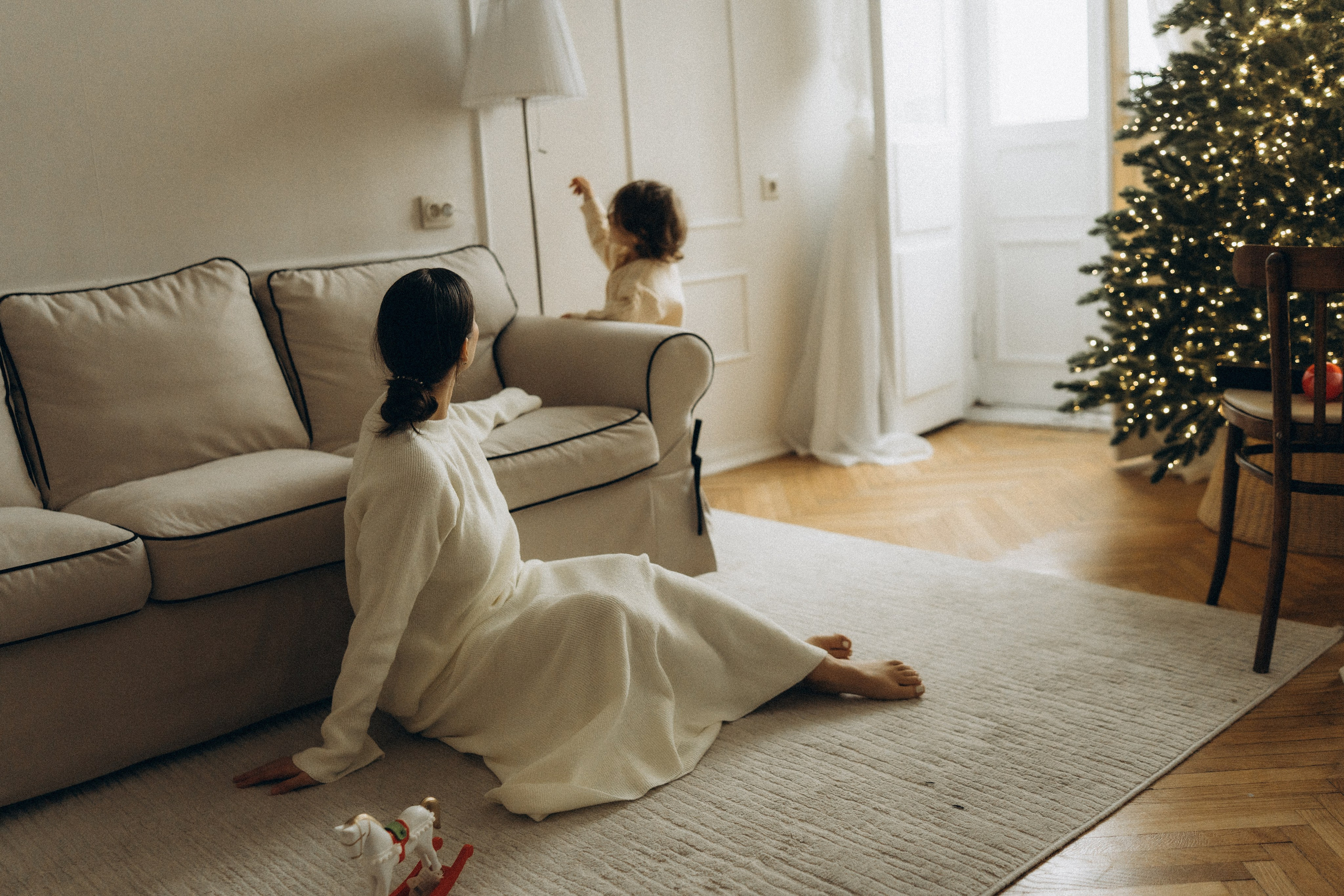 Мама с дочкой. Портретный фотограф в г. Москва Солнцево Яковлева Анастасия