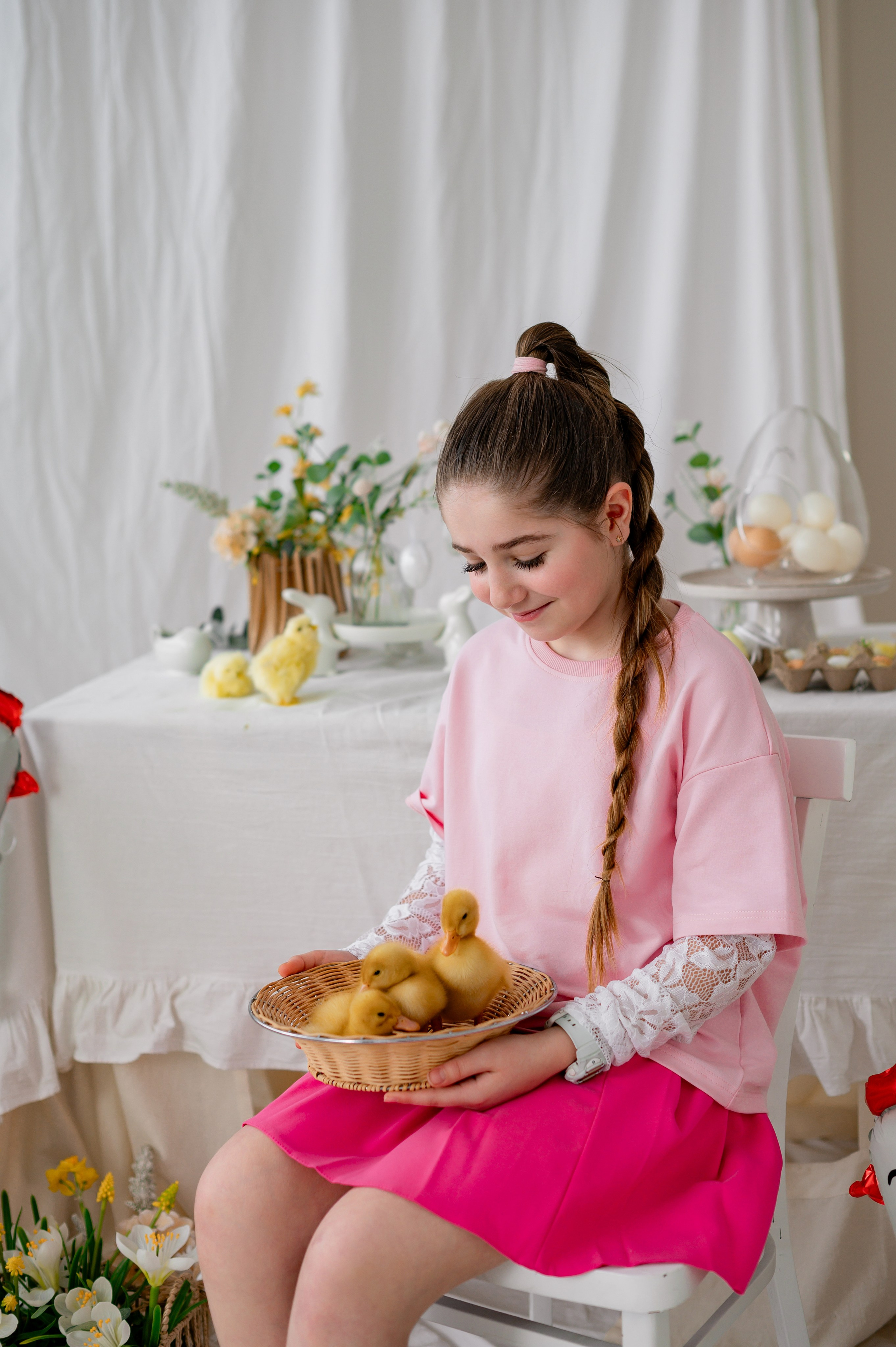 Лев Арина Вика Алена. Фотограф Татьяна Иванчикова