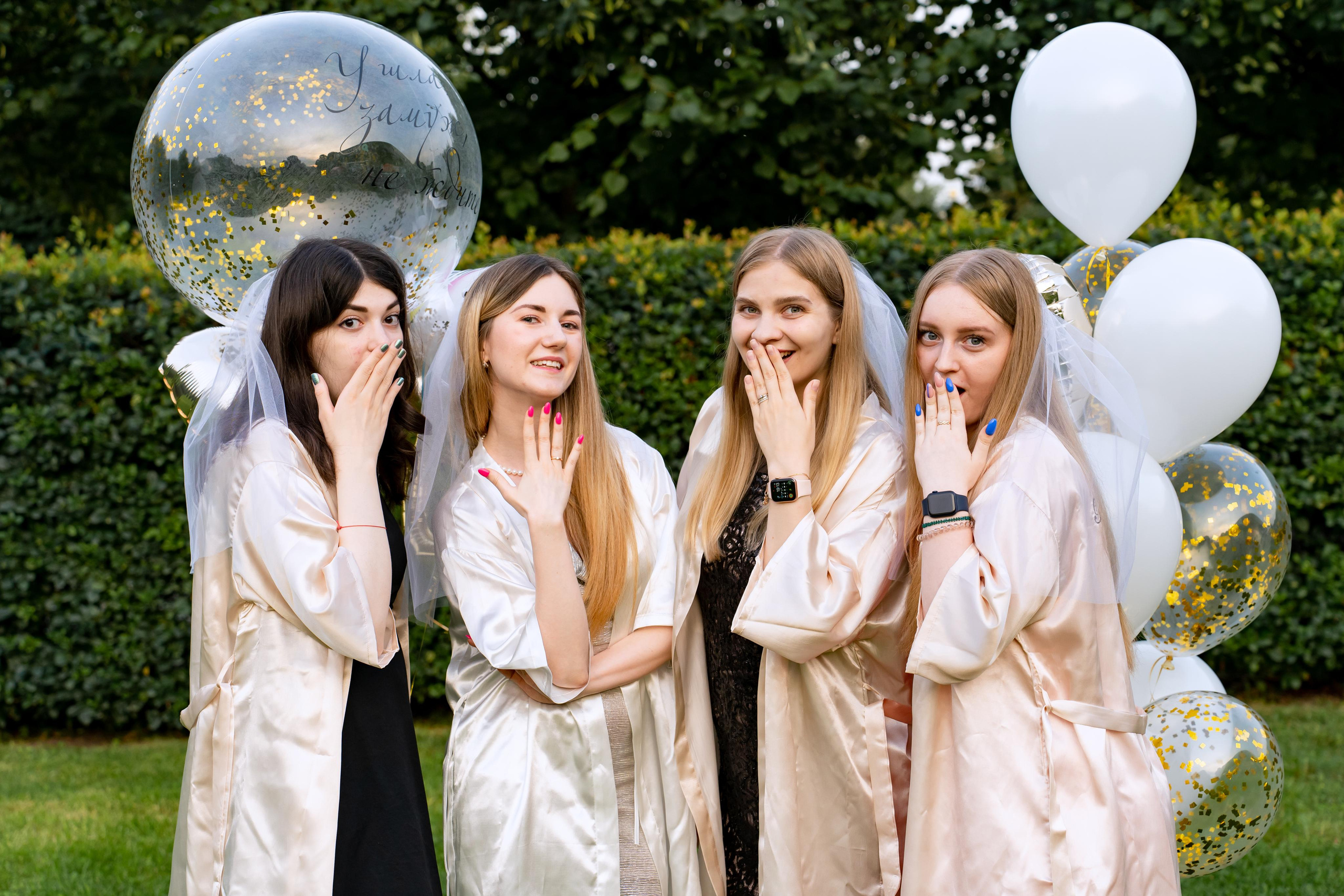 Bride & bridesmaids. Фотограф Москва. Базанова Анастасия