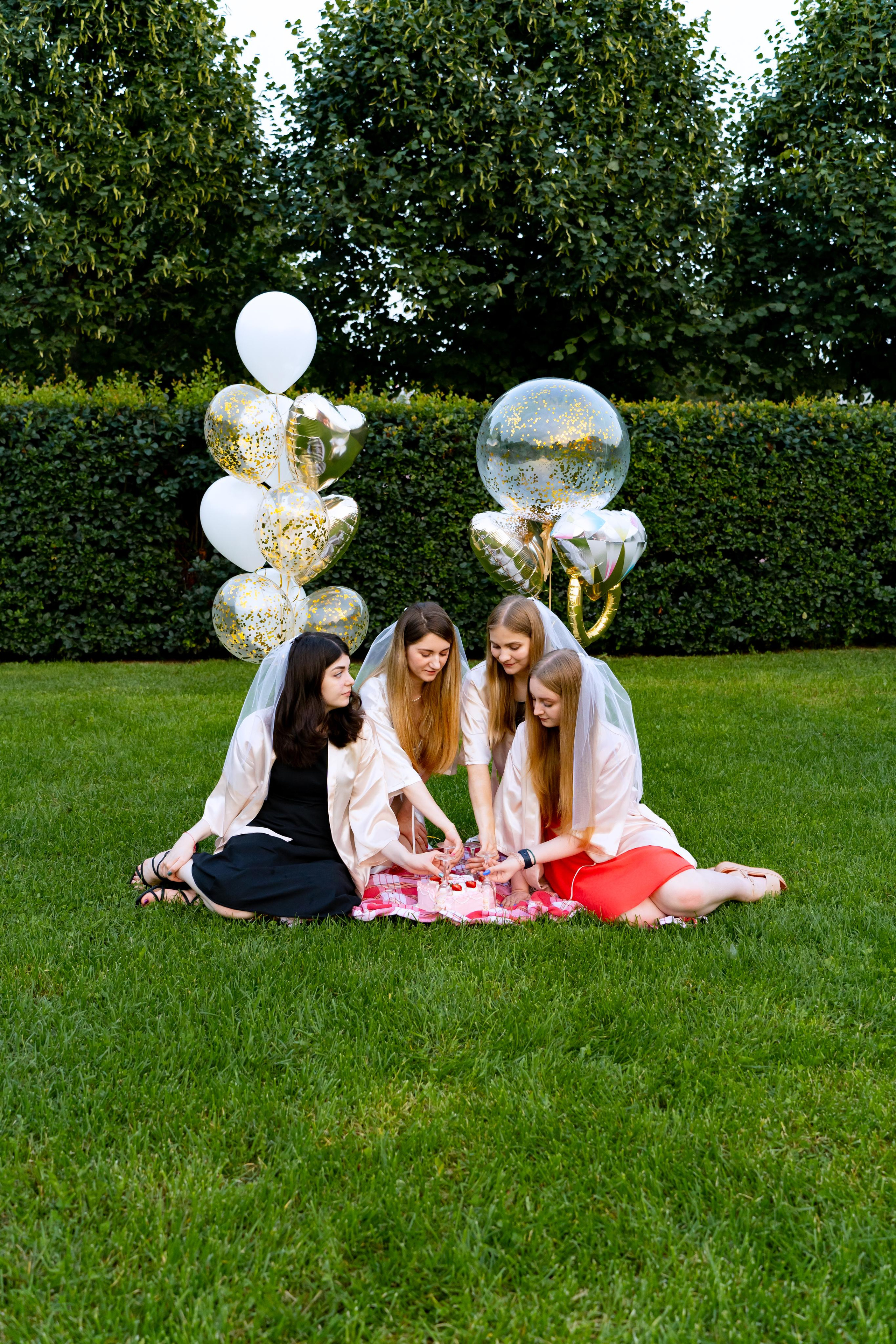 Bride & bridesmaids. Фотограф Москва. Базанова Анастасия