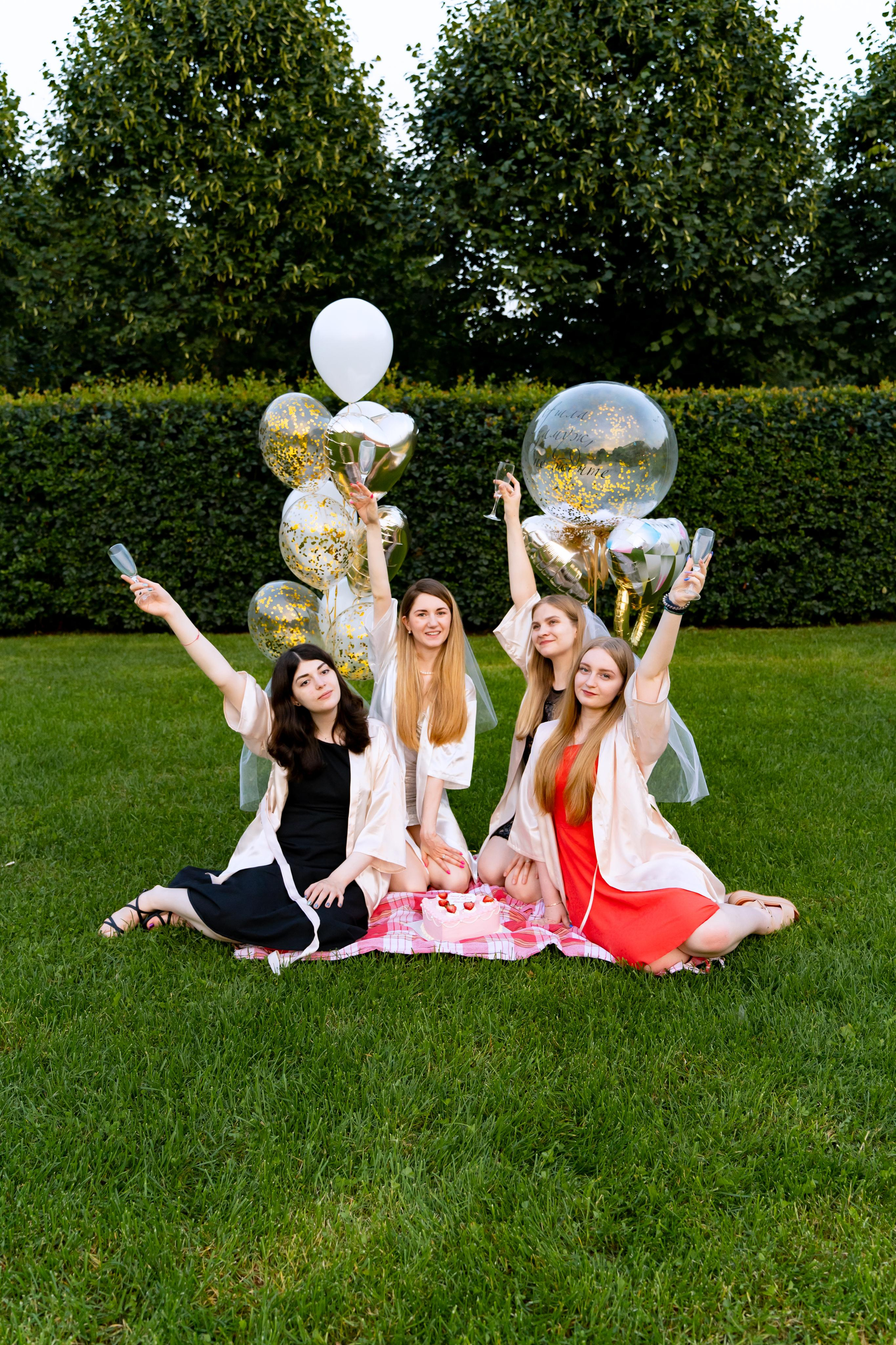 Bride & bridesmaids. Фотограф Москва. Базанова Анастасия