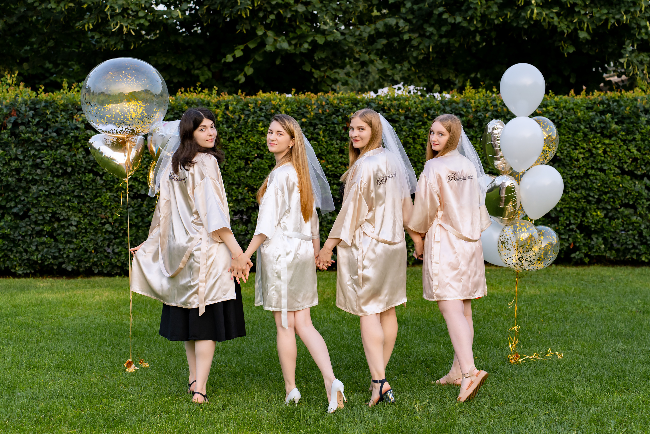 Bride & bridesmaids. Фотограф Москва. Базанова Анастасия