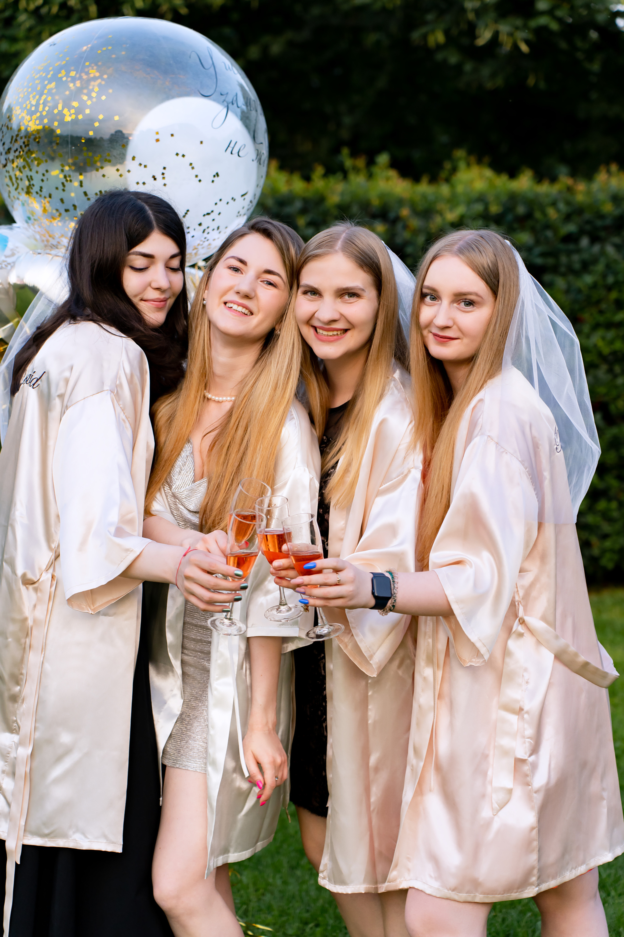 Bride & bridesmaids. Фотограф Москва. Базанова Анастасия