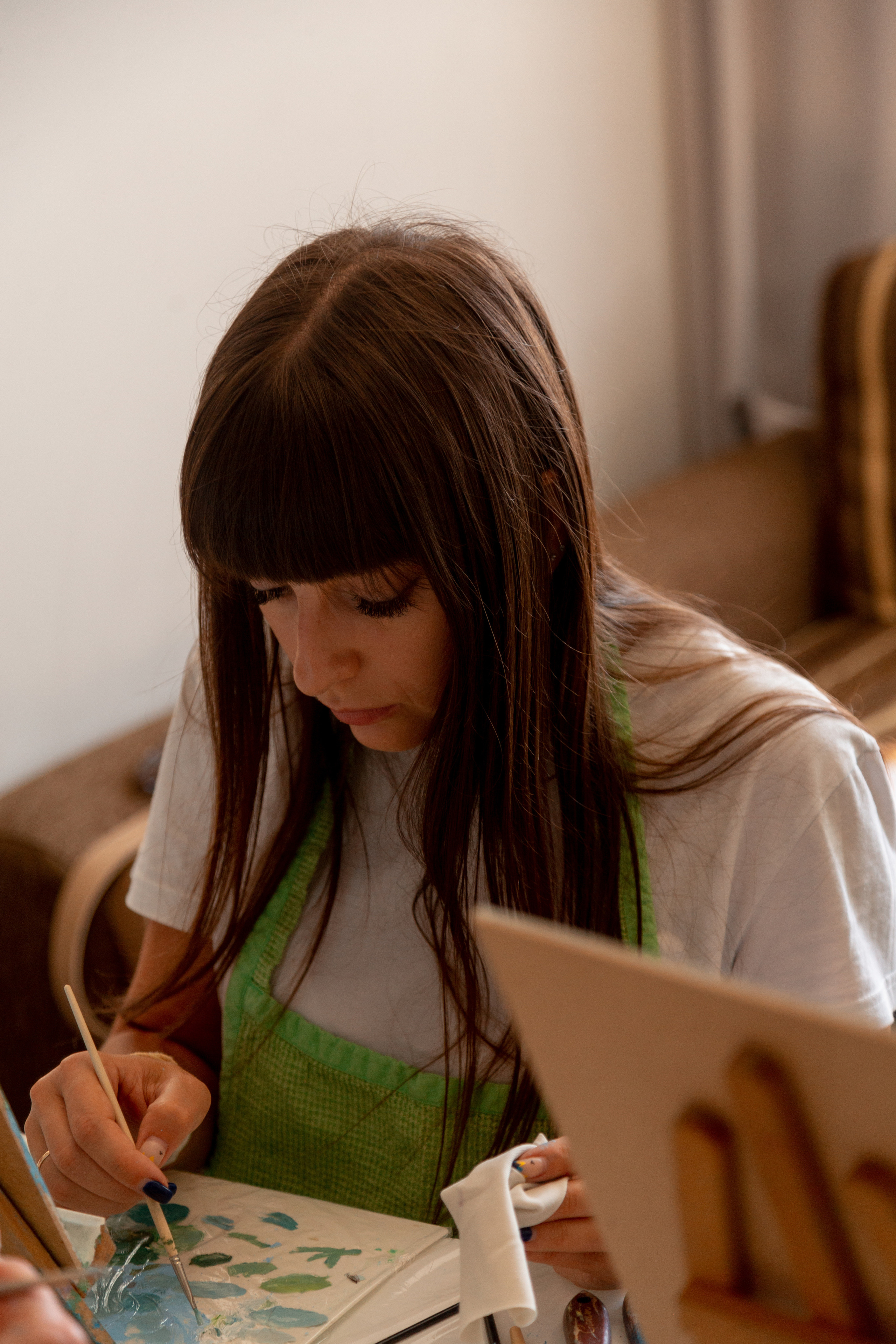 Мастер-класс по живописи. Фотограф Кемерово Анастасия Ларионова