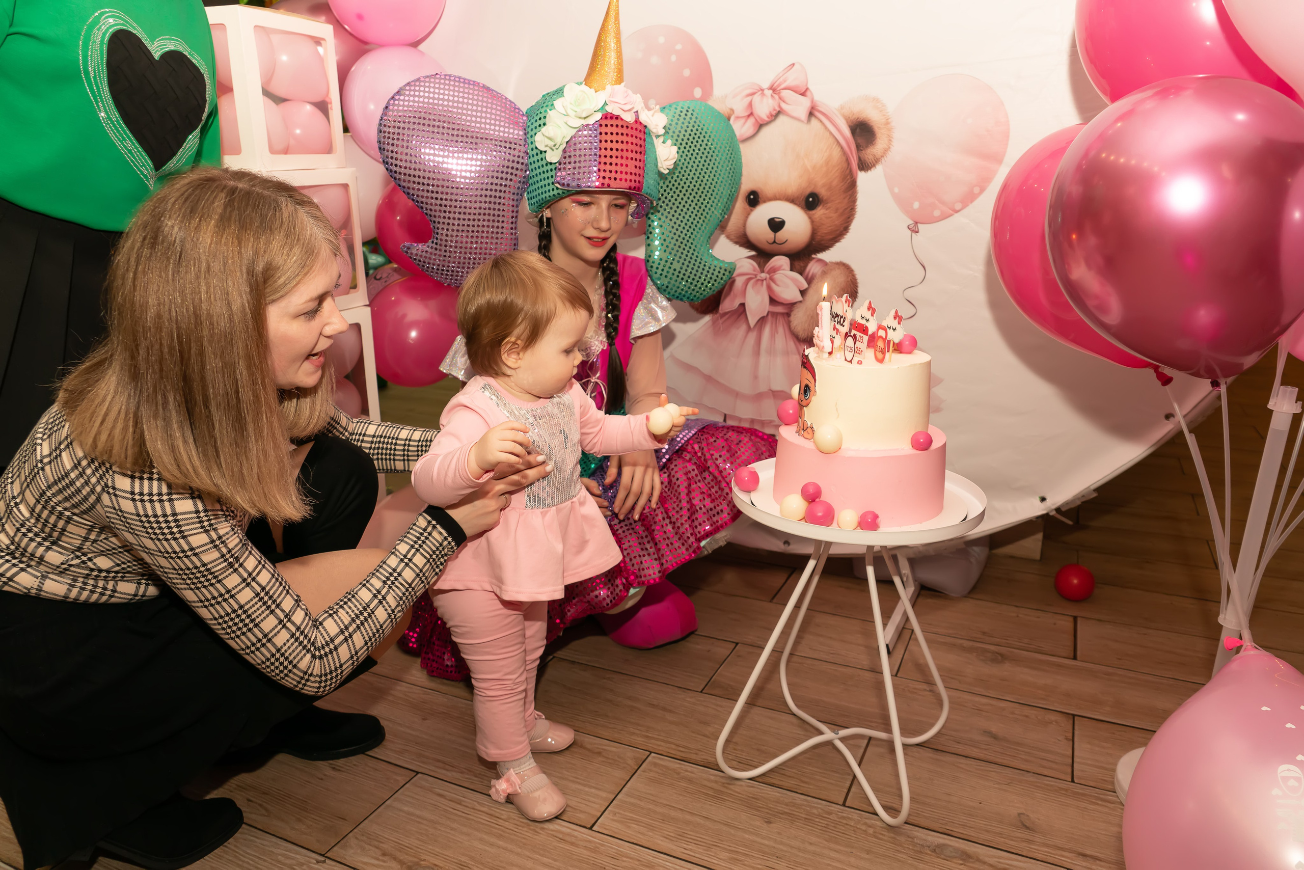 Первый годик Анны. Семейный и детский фотограф Тула Ясногорск Тульская область Надежда Кукушкина