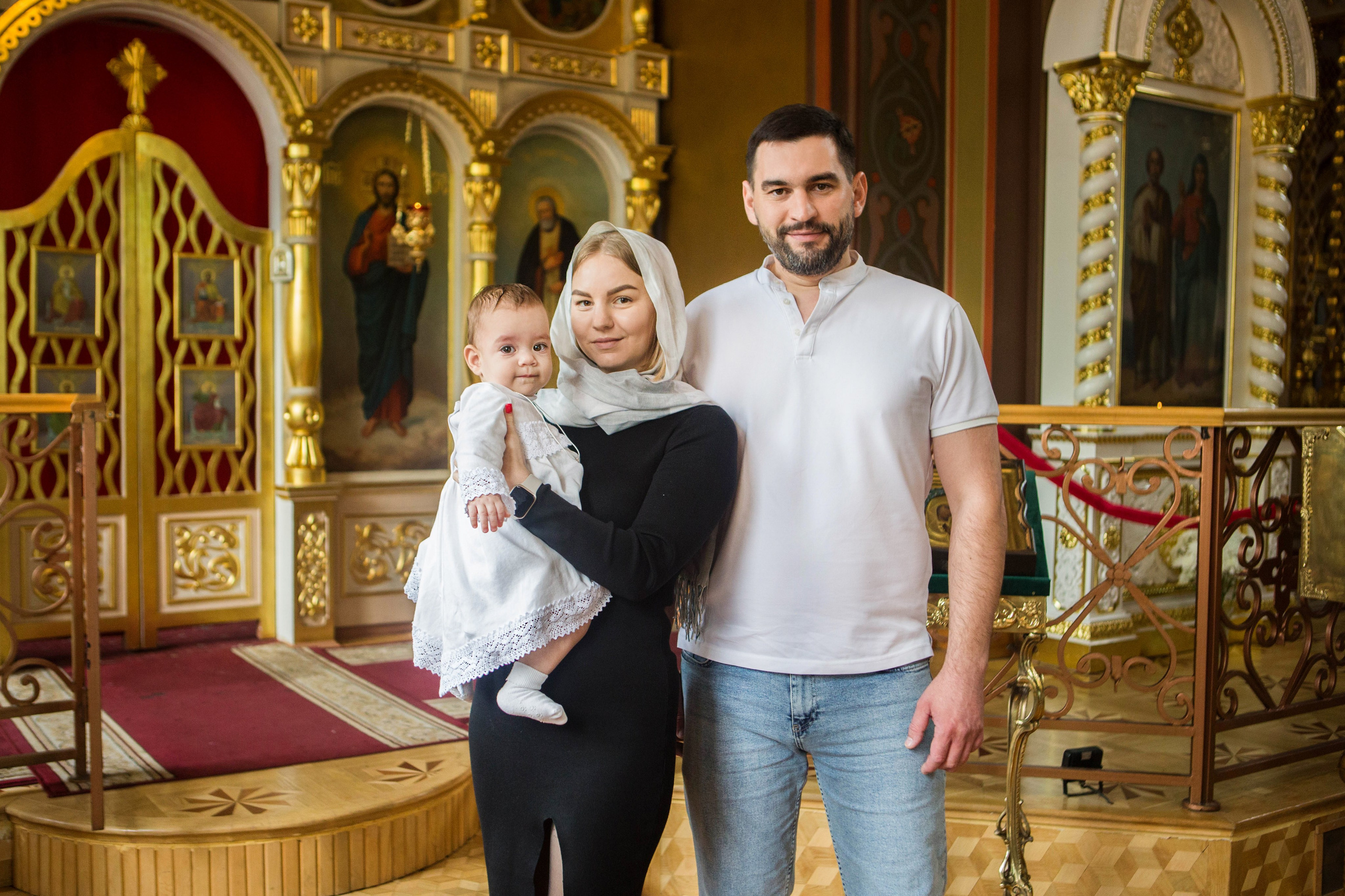 Крещение Елизаветы. Свято-Троицкий Собор. Свадебный семейный и детский фотограф в Краснодаре Карина Федоровская